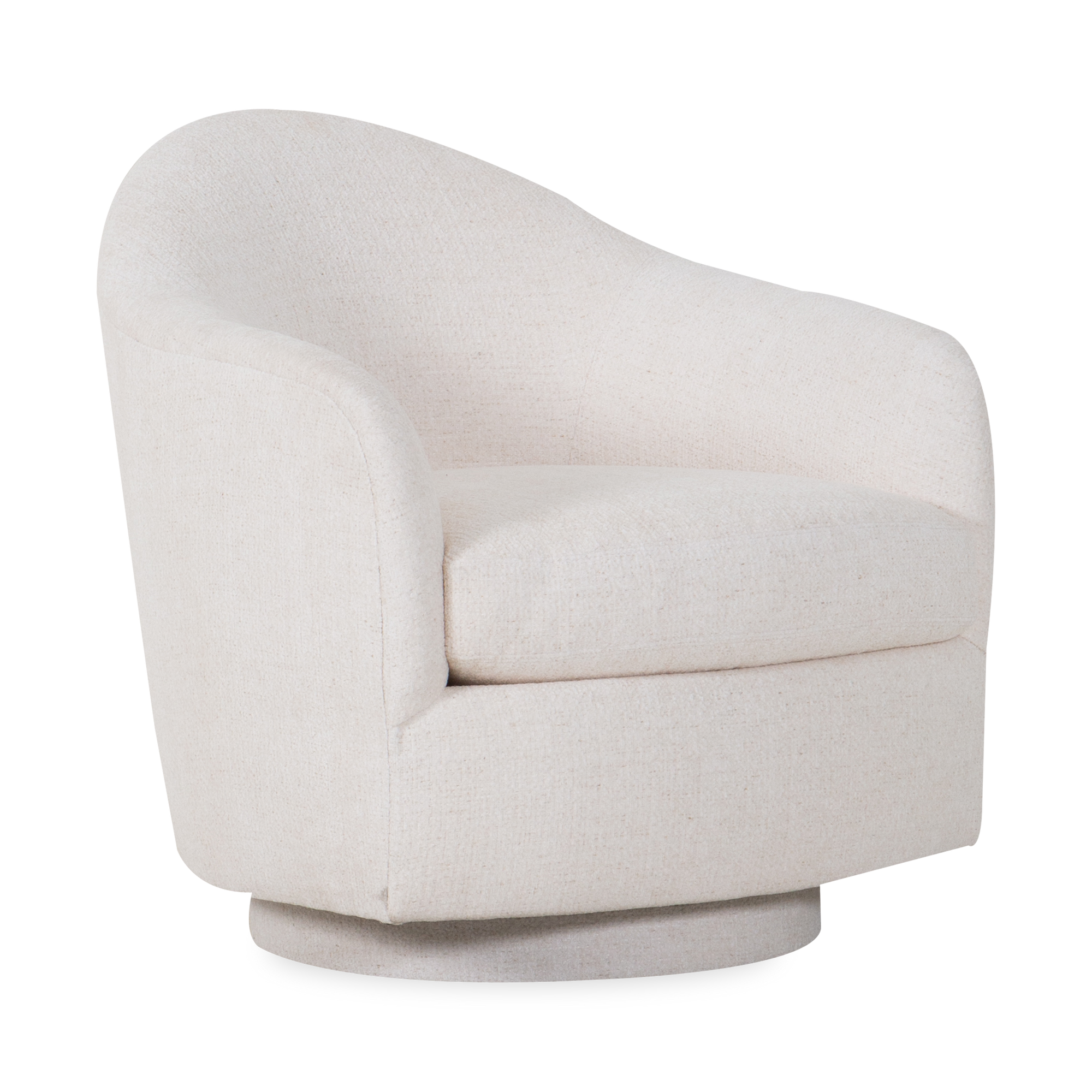 Originally designed in 1973 by Milo Baughman, the Real Good Swivel Tilt Chair is a modern classic.