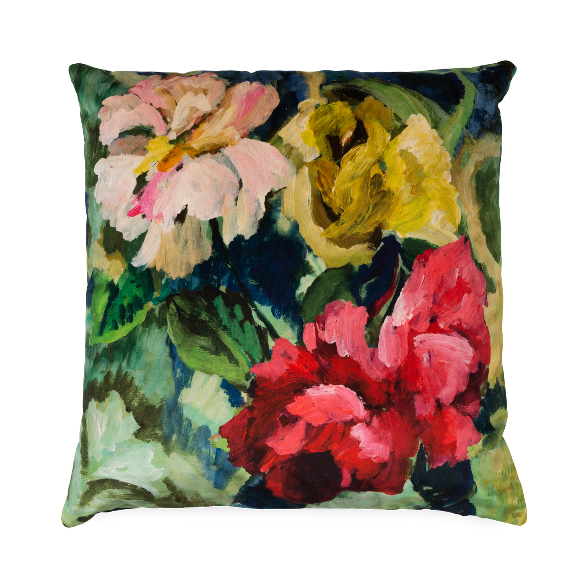 Tapestry Flower Pillow