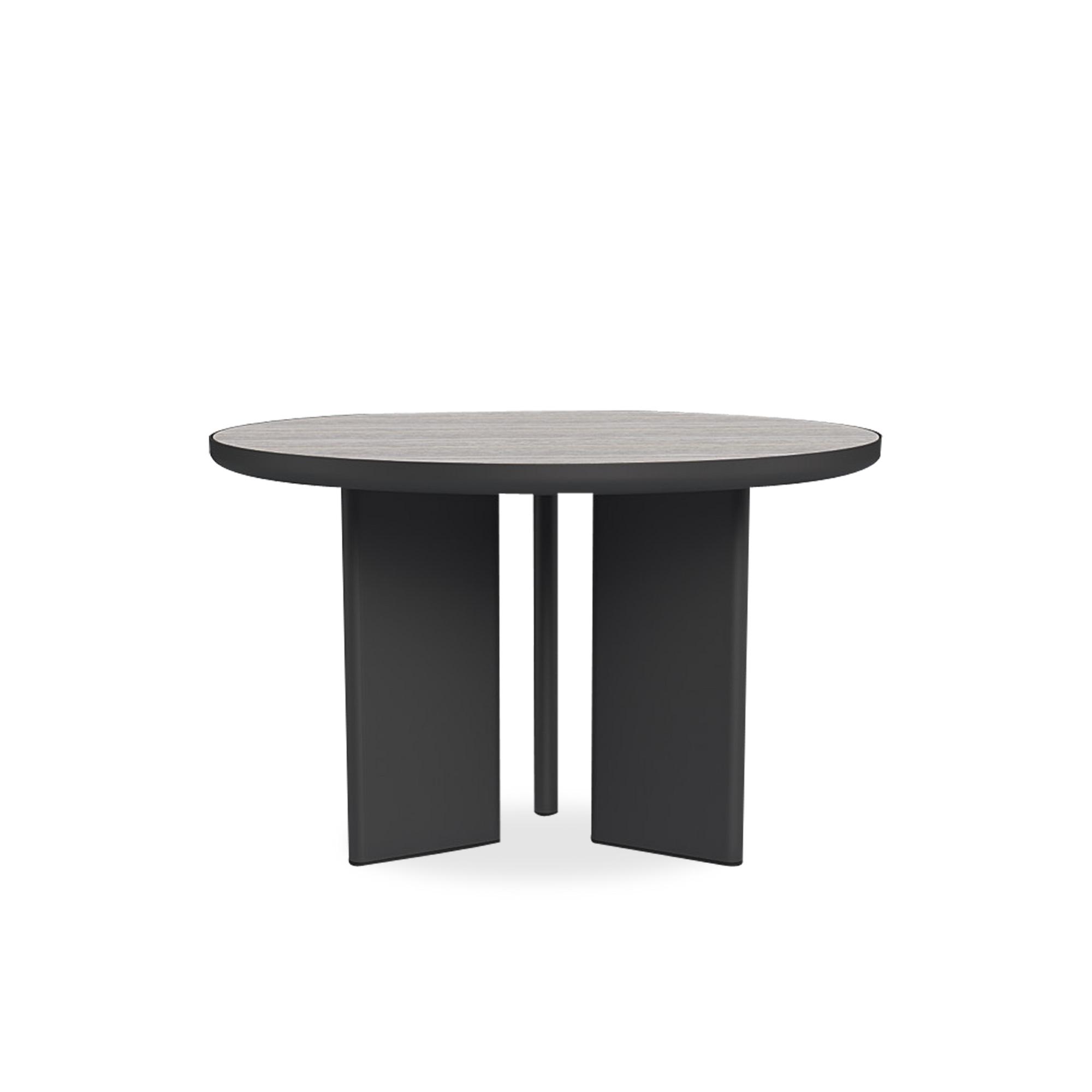 Bringing an indoor aesthetic to the outdoors, the Moab Round Dining Table uses the finest materials to create sophisticated outdoor dining.