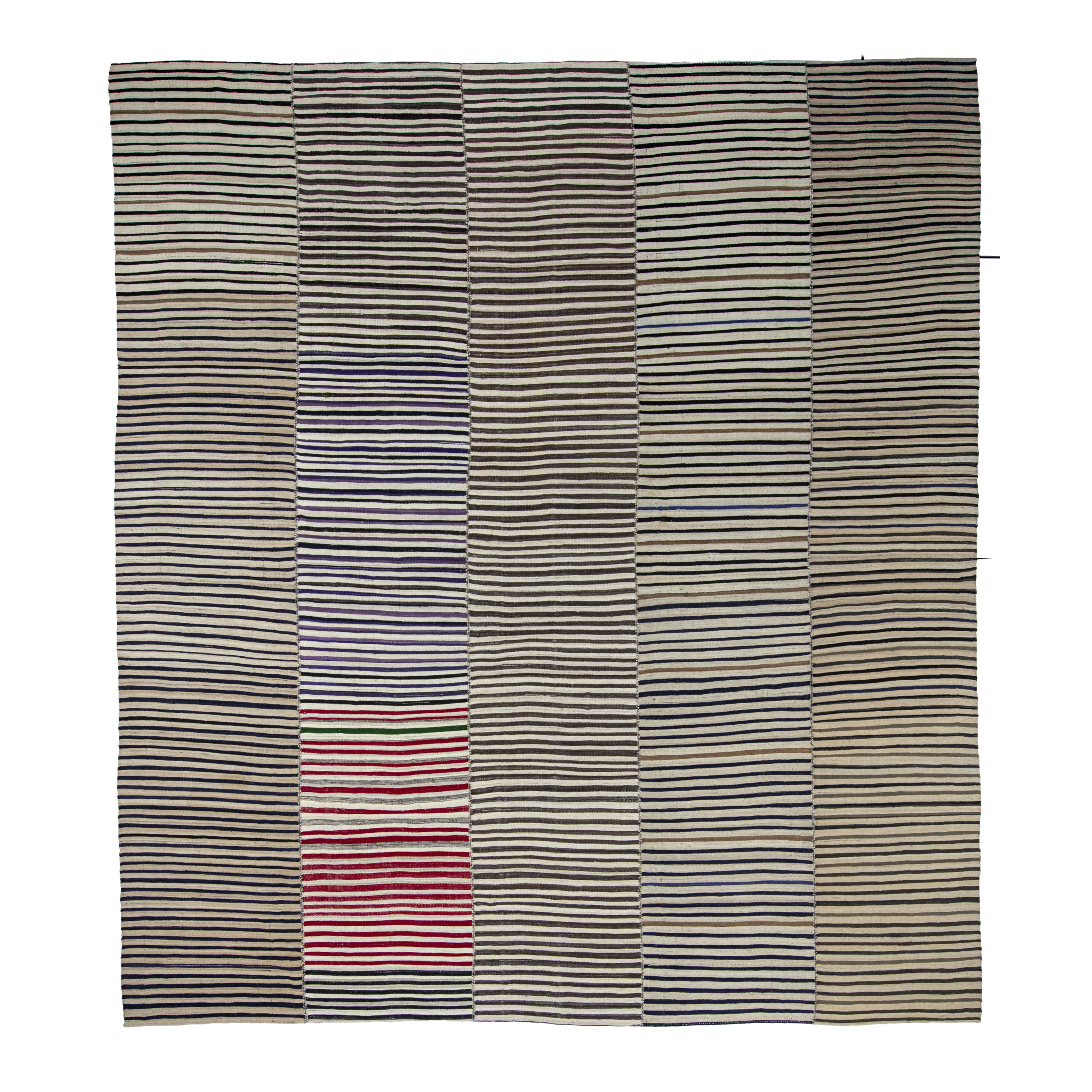 Vintage Kilim Ivory/Black