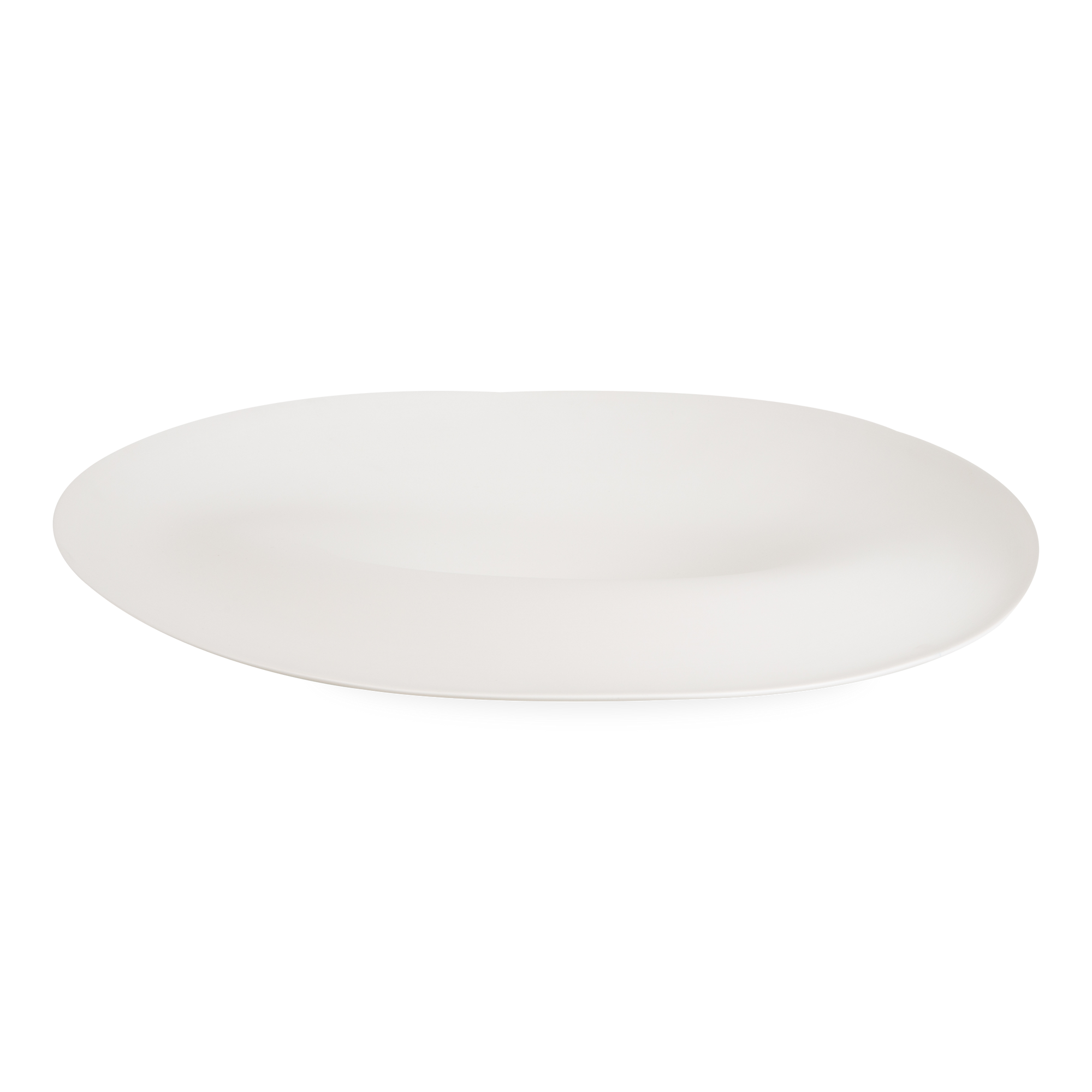 The Trottola Bowl is completely handmade in Italy and is characterized by a unique design that portrays a ripple on the surface of a white cream tide.