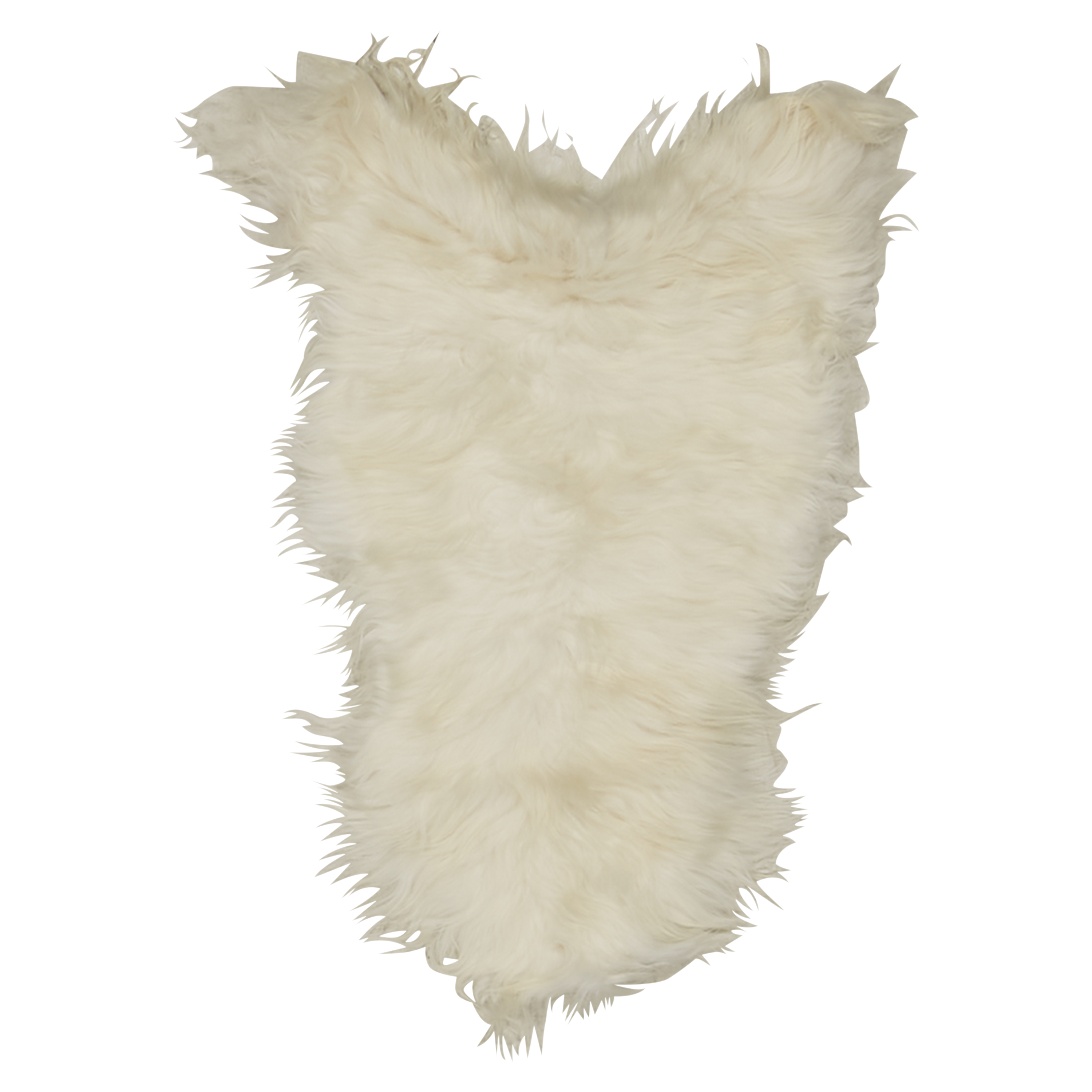 Adding a touch of natural and luxurious design, each English Sheepskin rug has its only unique shade of white.