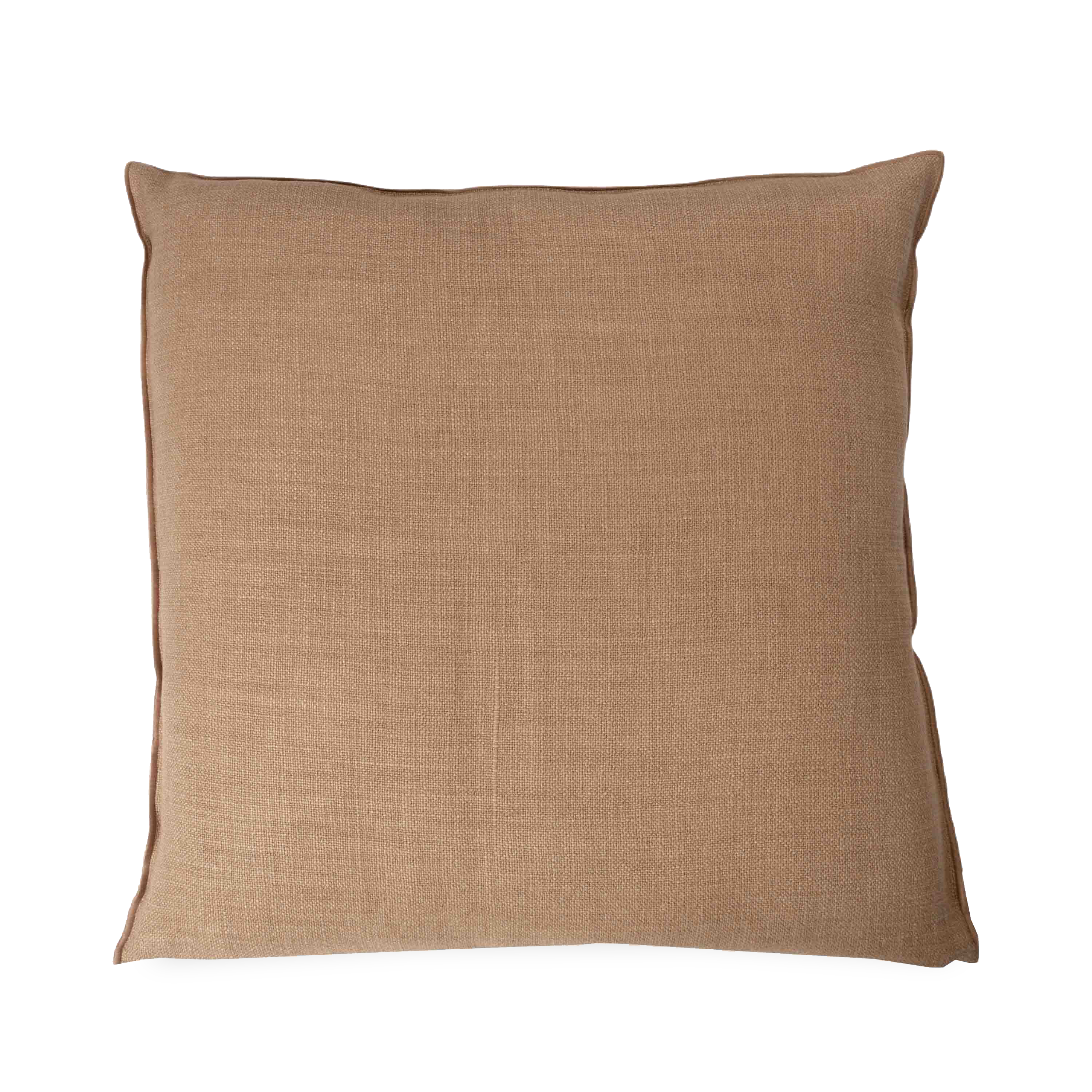 Texturally captivating, the Vintage Linen Pillow has a soft linen body that layers well with other accent pillows due to its simplicity.