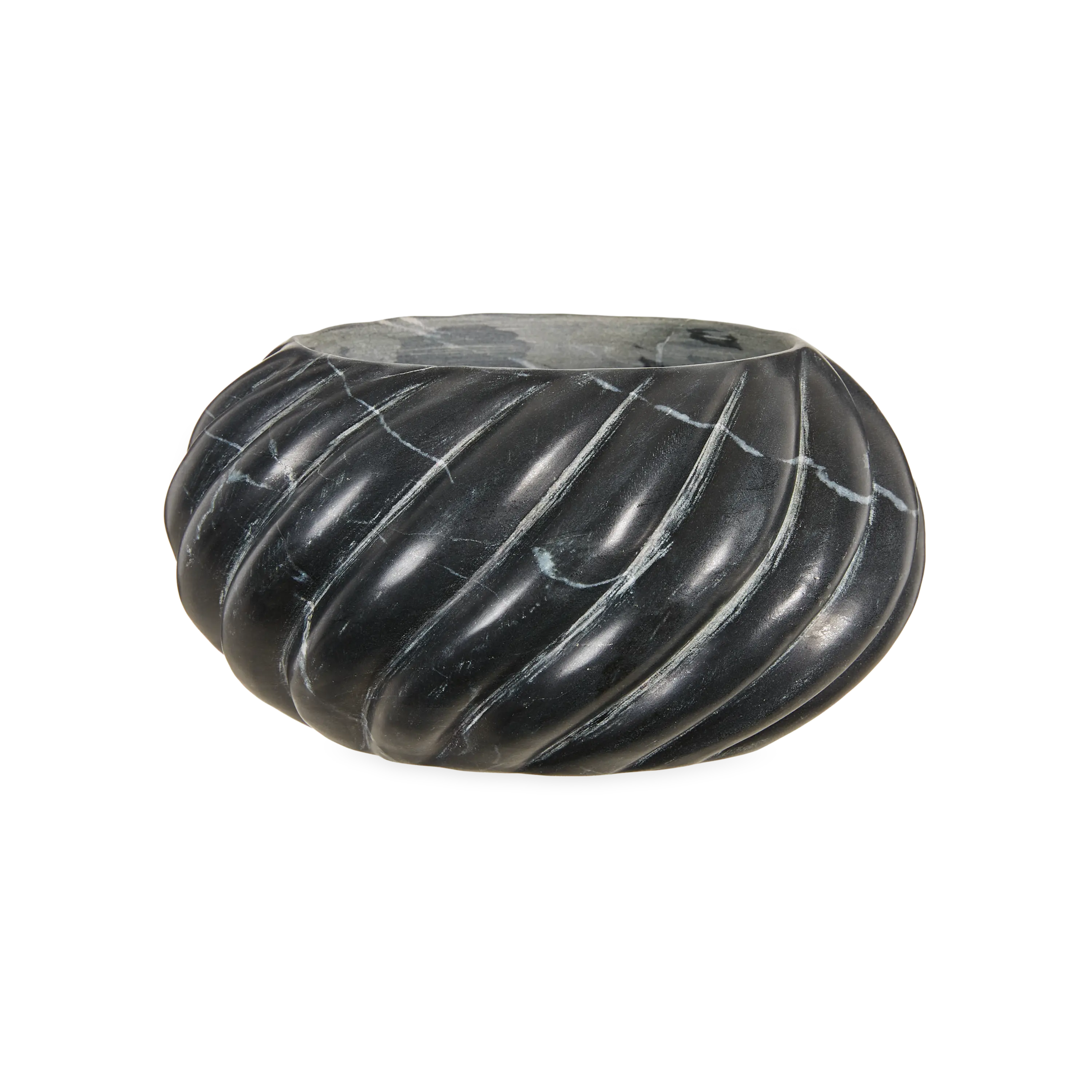 Ridged Marble Bowl