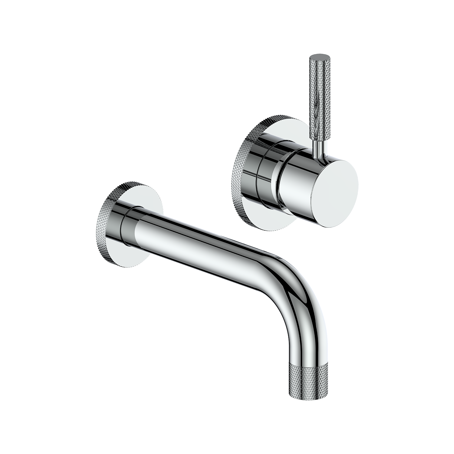 Soho Wall Mount Faucet (Single Hole & Knurled)