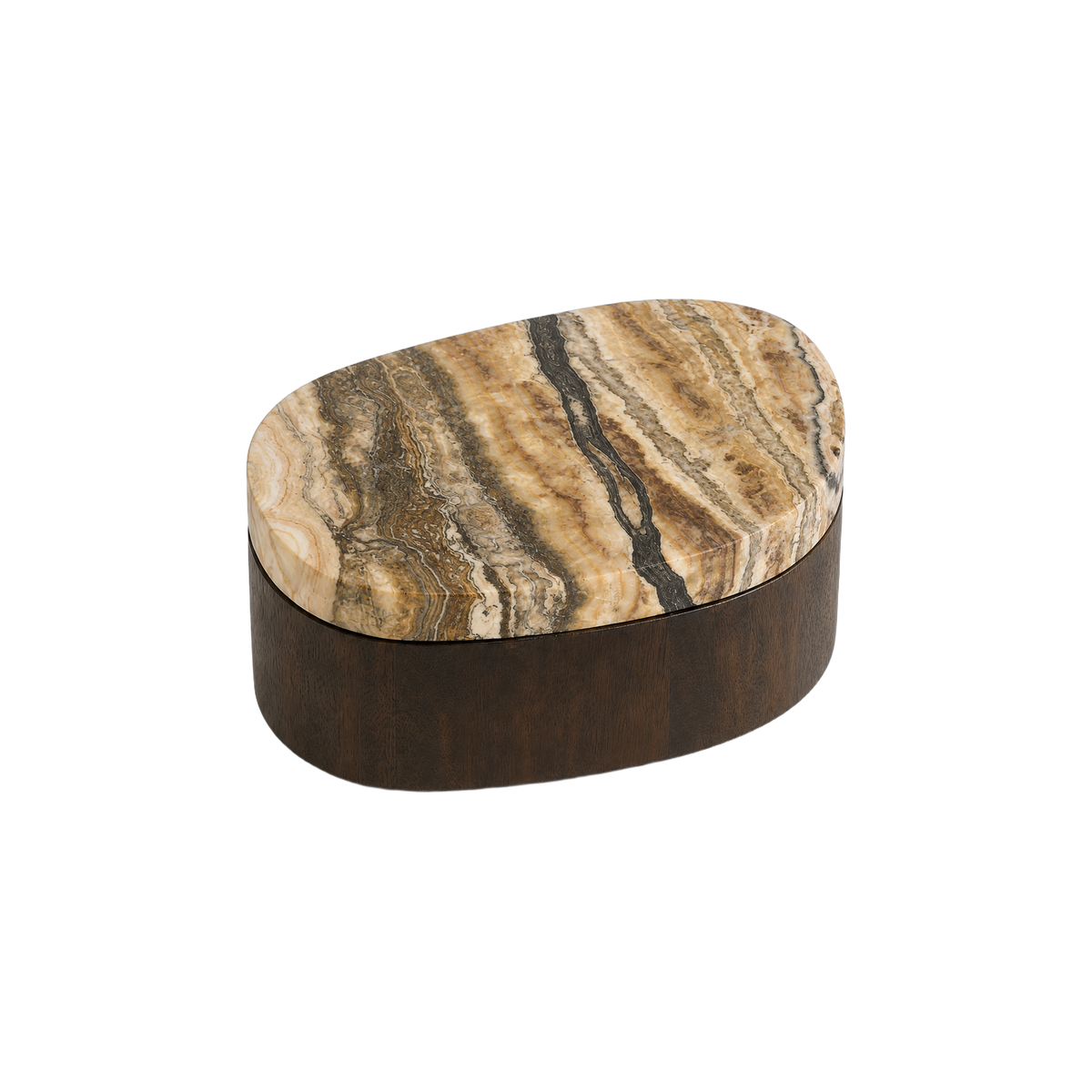 Huxley Oak/Onyx Box