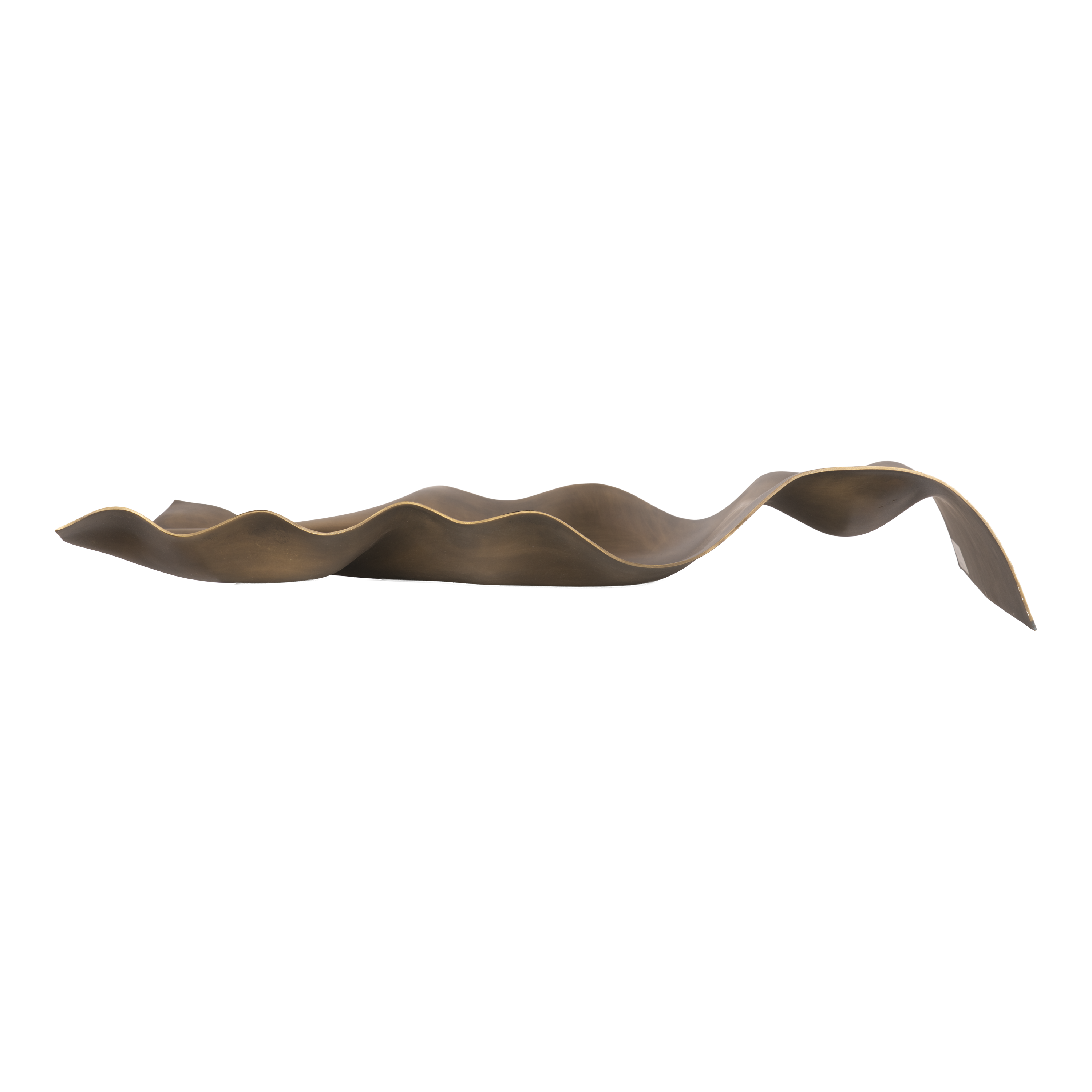 Brass Form Rectangular Platter