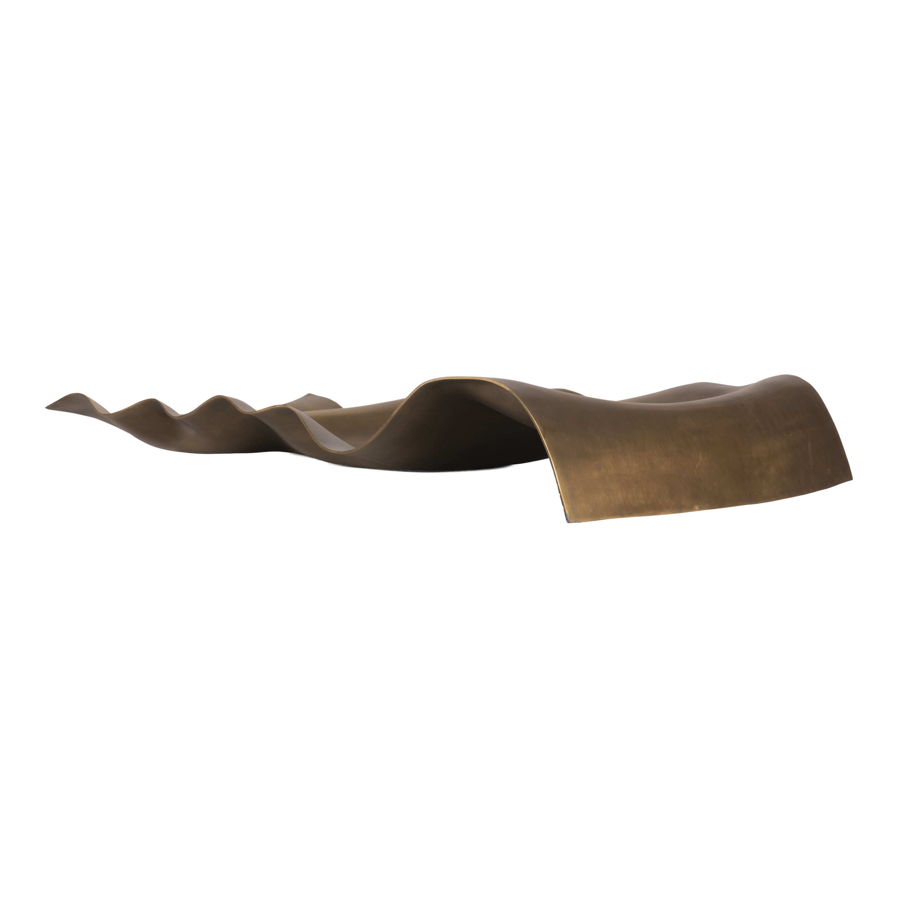Brass Form Rectangular Platter