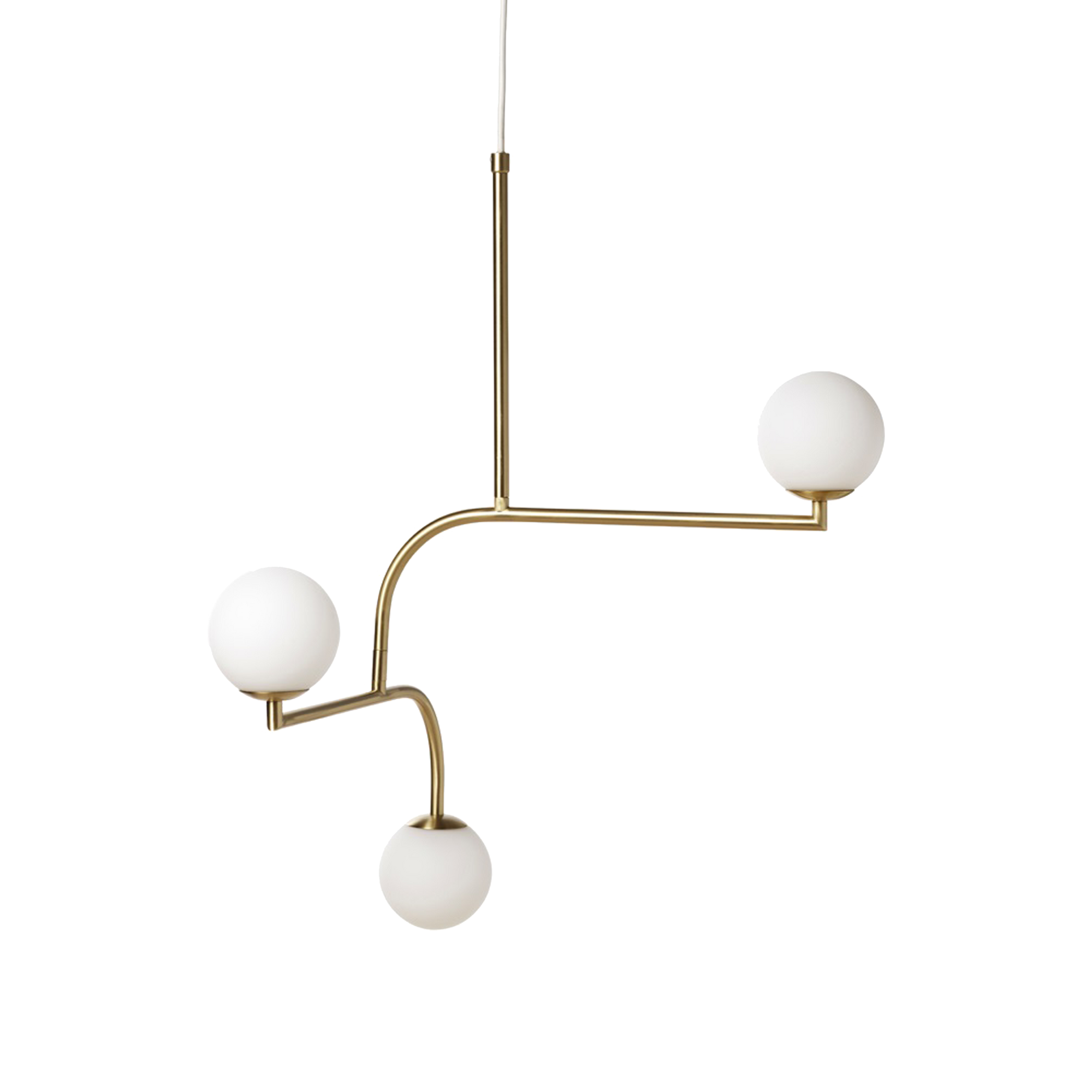 Using classic design with an urban flair the Mobile Pendant gives off royalty in any room.