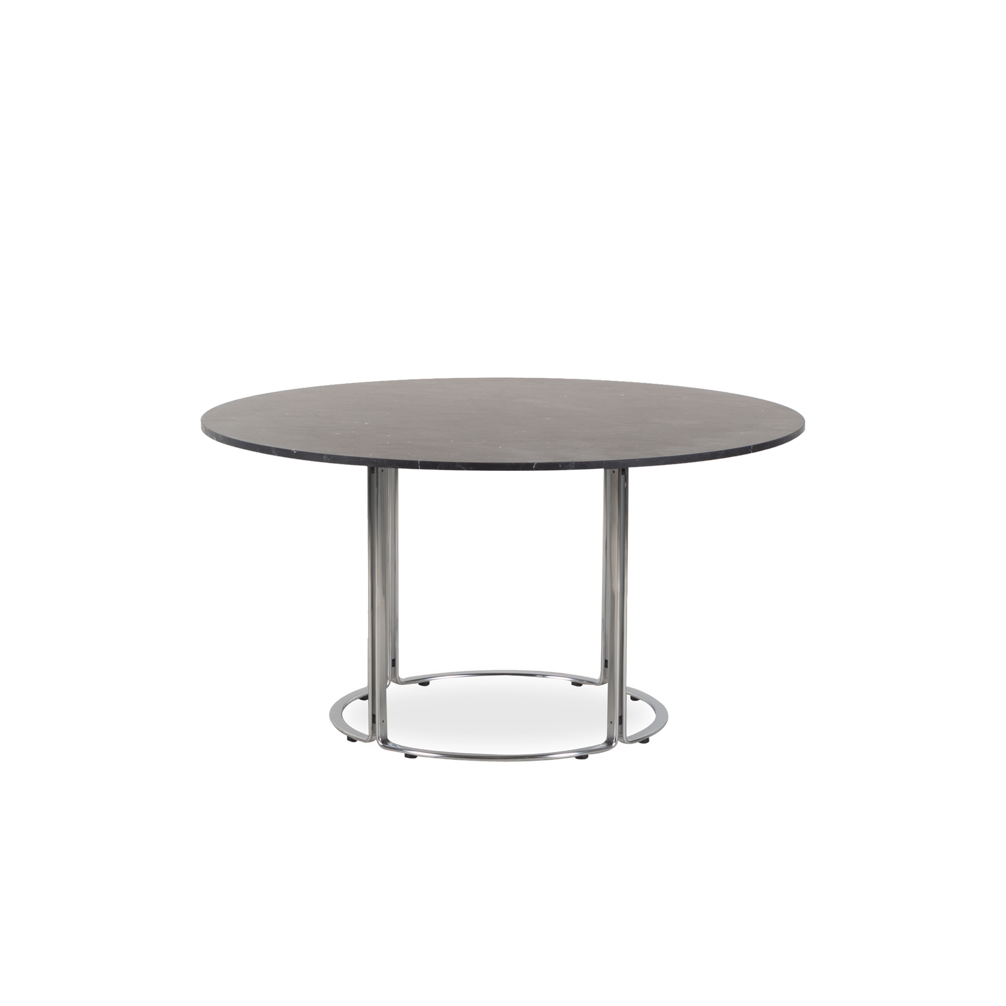 Designed by German designer Horst Bruning in the 1960s, the HB 120 Dining Table offers clean mid-century modern lines and architectural intrigue.