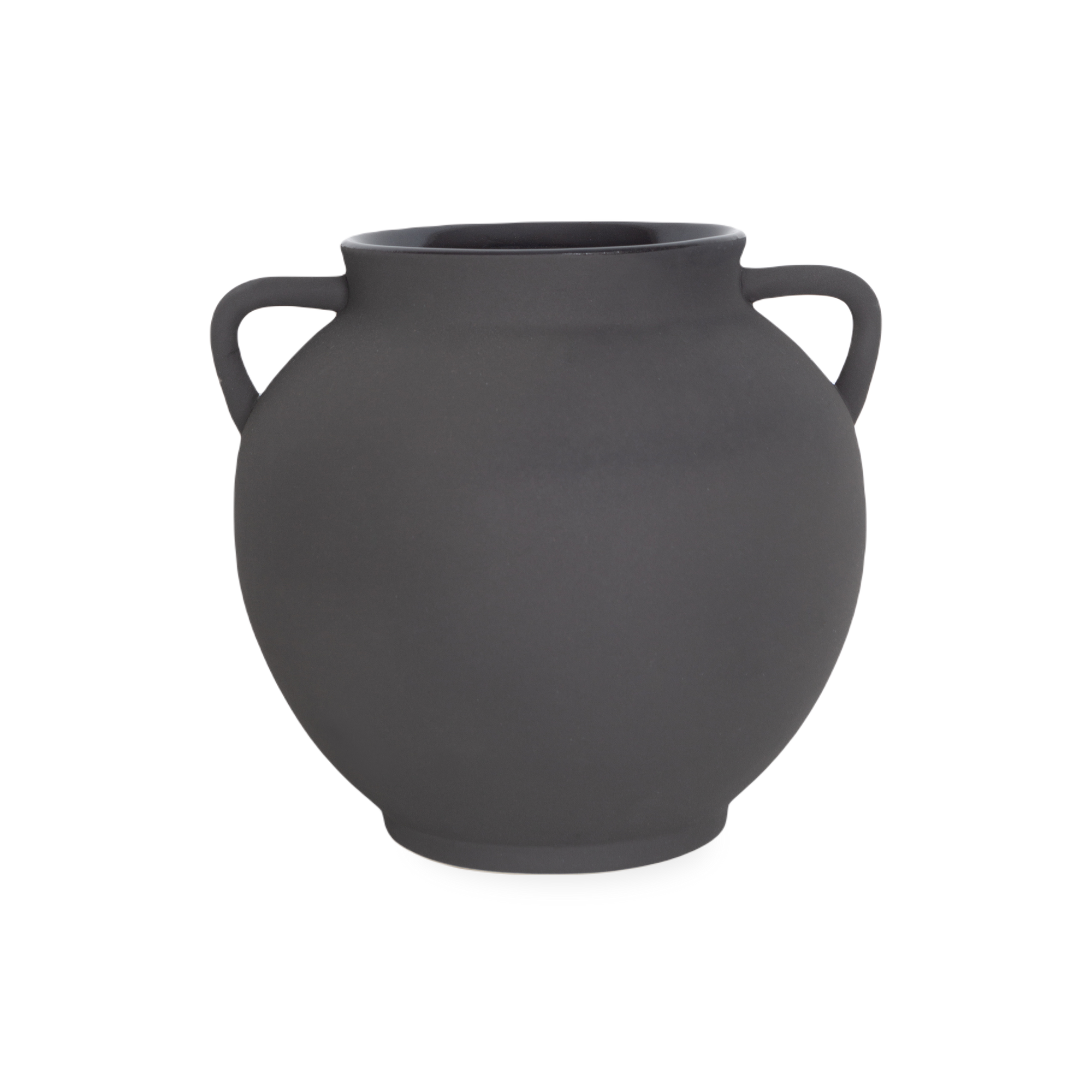 Characterized by its contemporary sculptural design and its matte finish, the Curru Urn provides an earthy aesthetic and can complement many different interior design styles.