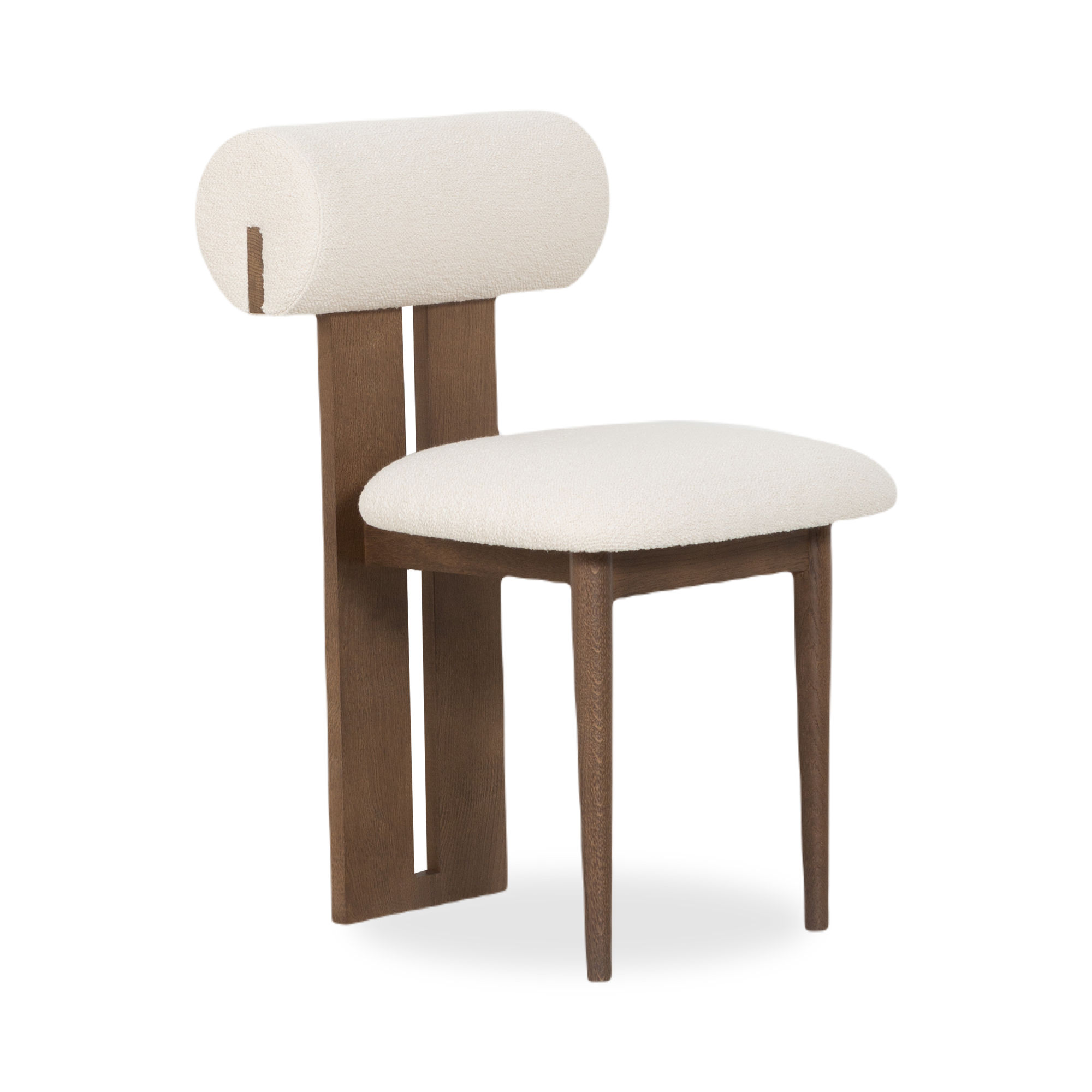 Characterized by its soft and playful shapes, the Hippo Dining Chair makes a stylish statement in any space.