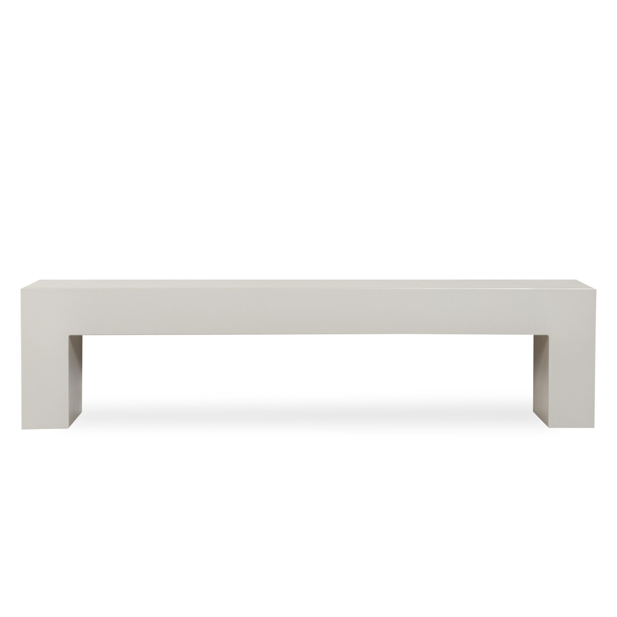 Designed by the famous Italian design duo Lella and Massimo Vignelli, the Vignelli Large Bench was inspired by the need for an aesthetically pleasing yet highly functional indoor-o
