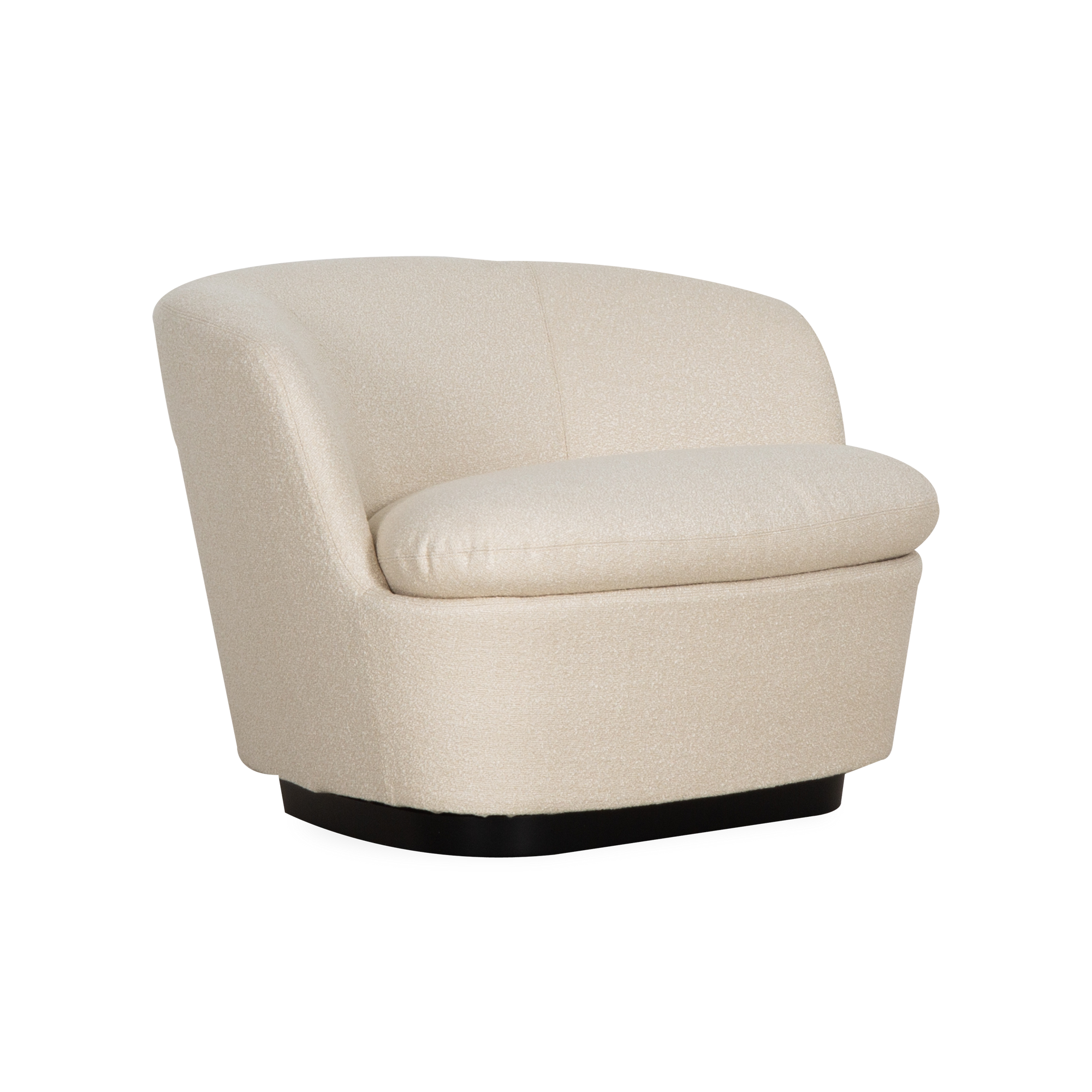 Earning a place in the collection of the Tate Modern in London, The Orla Swivel Chair, designed by Jasper Morrison, is a masterpiece of contemporary design.