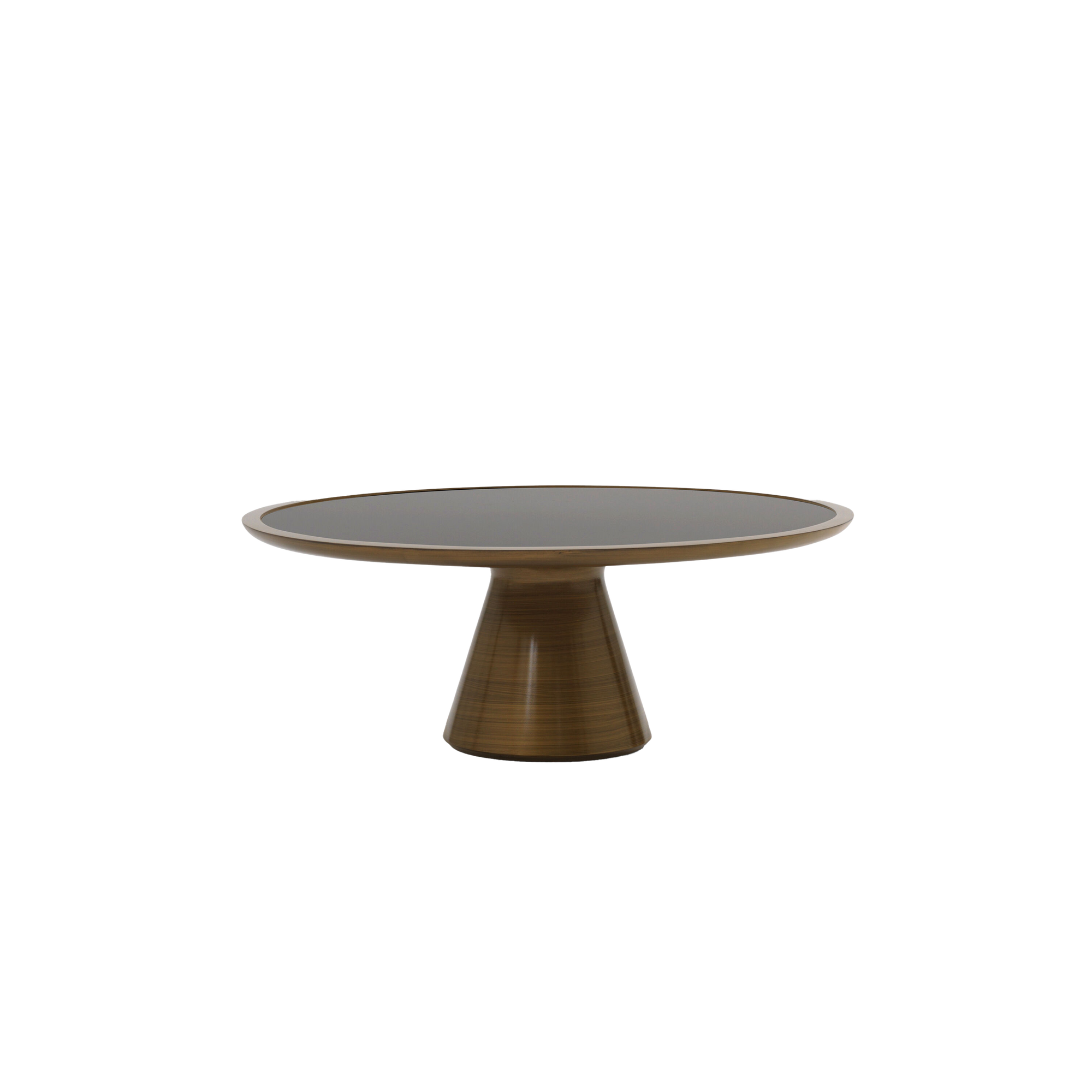 Simply elegant, the Taper Coffee Table is a chic sculptural centerpiece.
