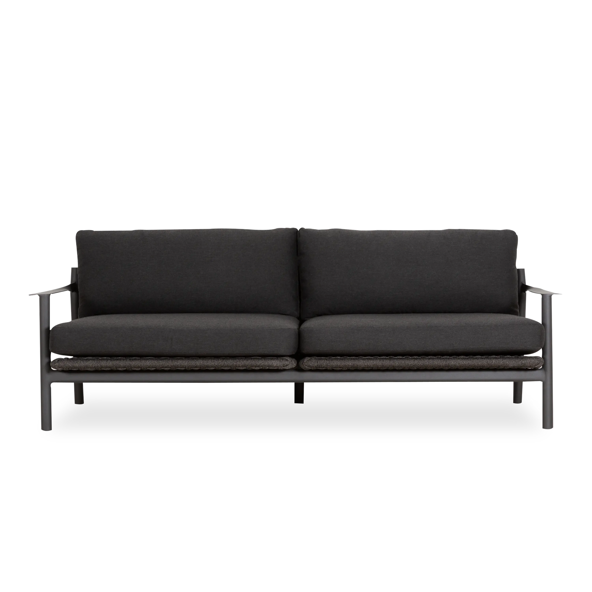 Designer Ann Marie Vering's Oliver Sofa is effortlessly good looking from every angle, a study in balance, counterbalance, and perfect proportions.