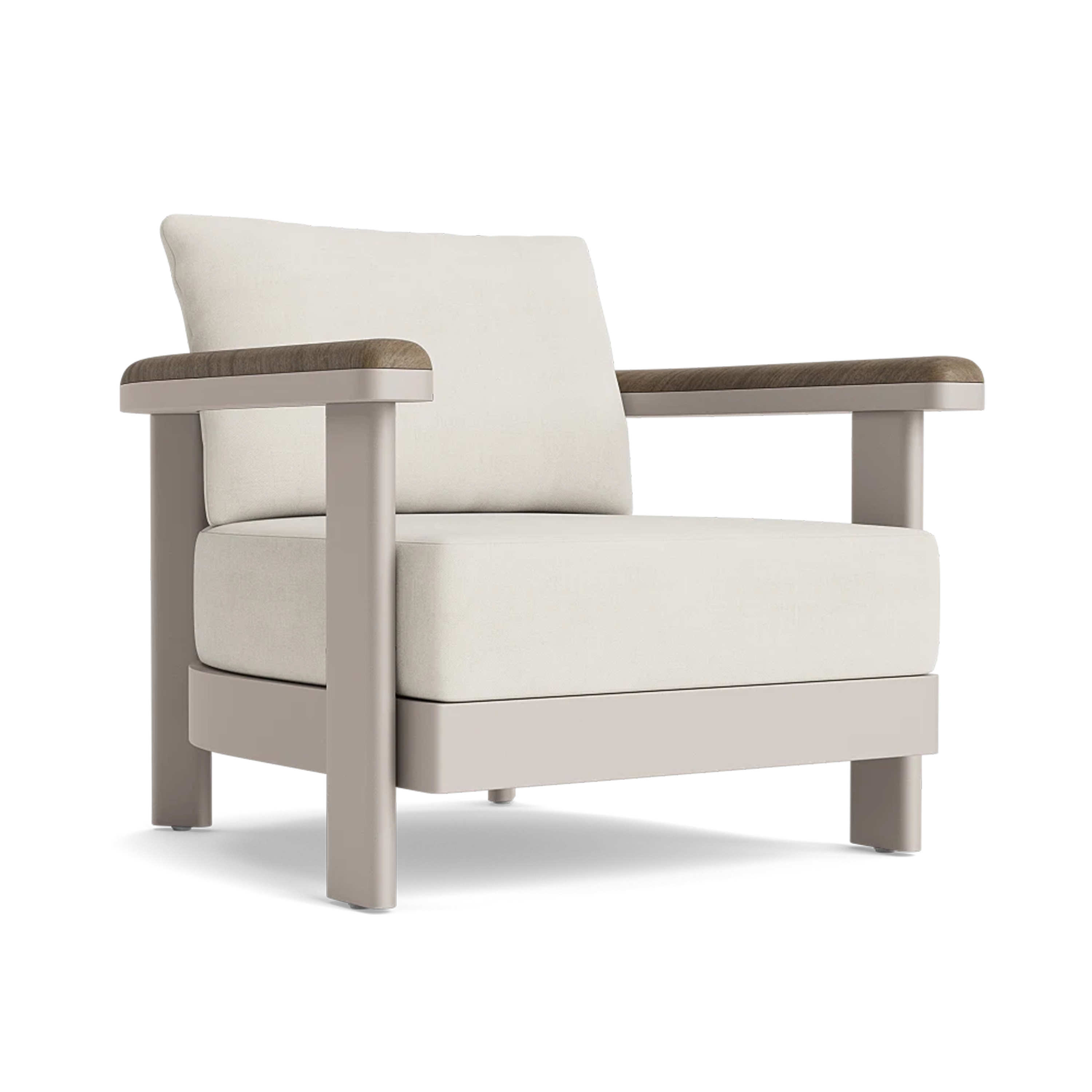 Luca Lounge Chair w/ Teak
