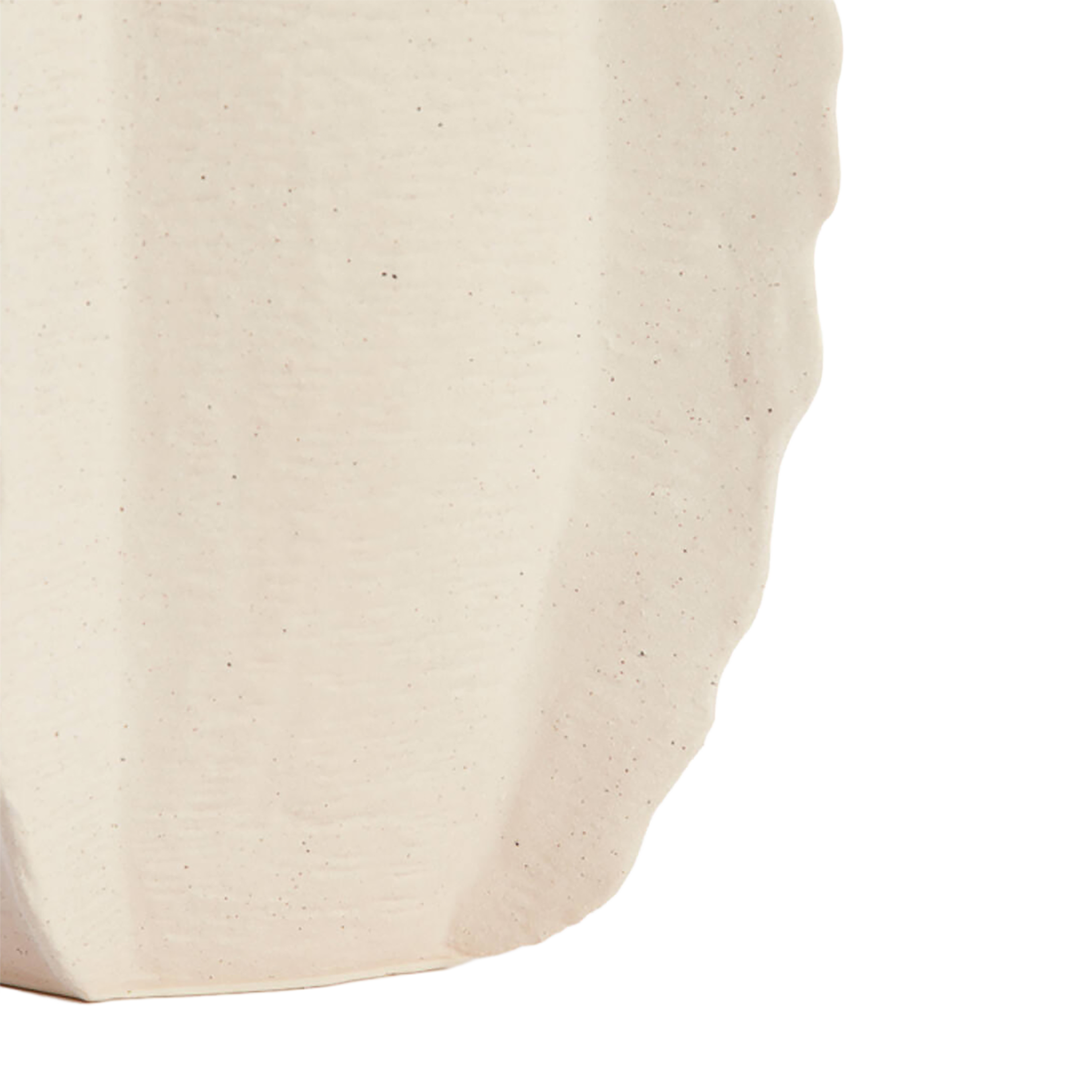 Ruffle Ceramic Vase
