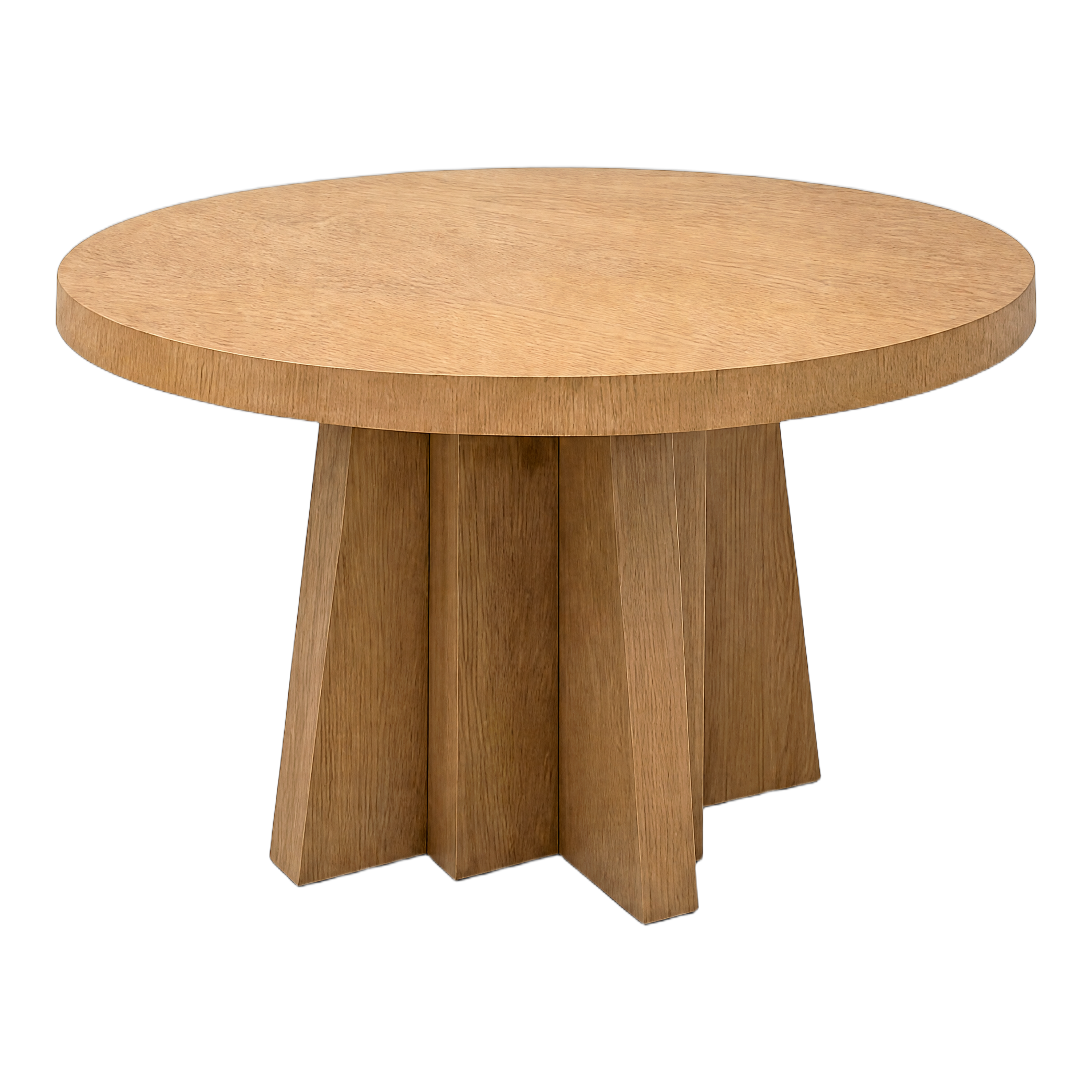 Oblique Round Dining Table