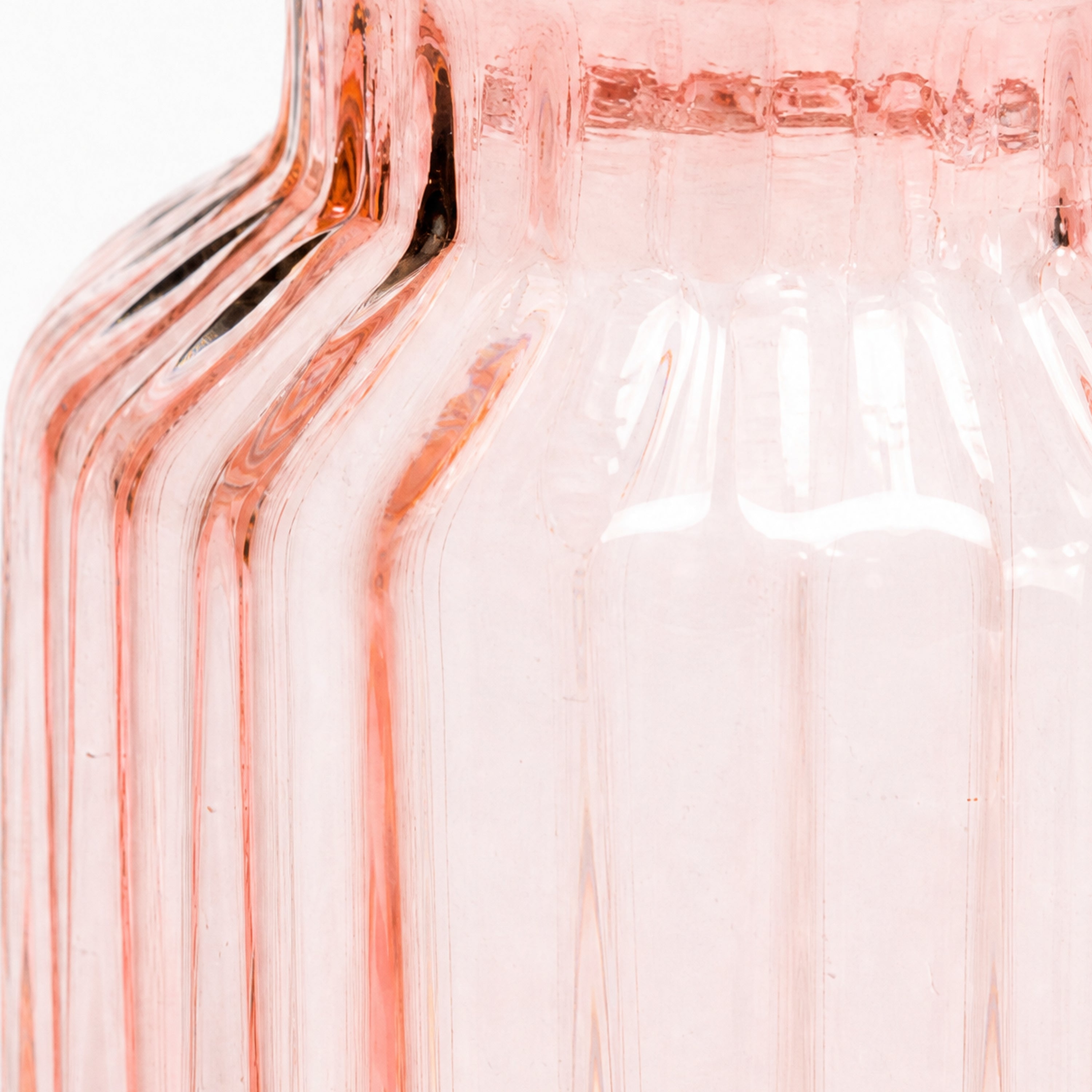 Celia Glass Vase/T-Light Rose