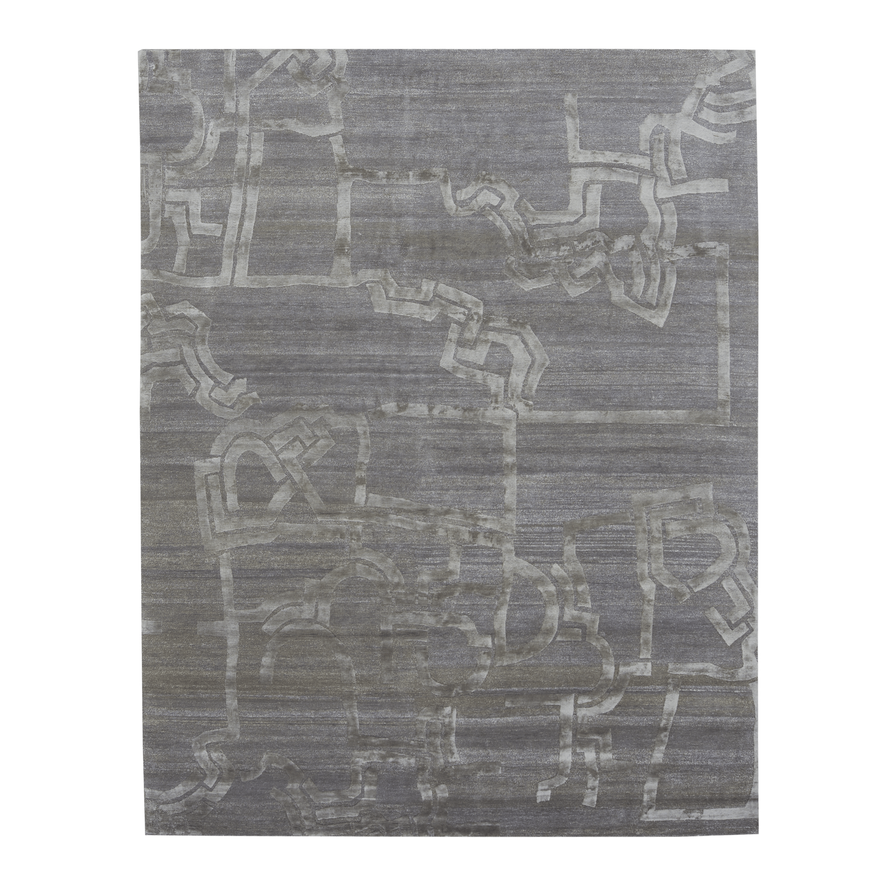 Inspired by works of Spanish Modernist sculpture, the Spanish Sculpture Collection explores geometric and abstract forms within the constructs of a rug.
