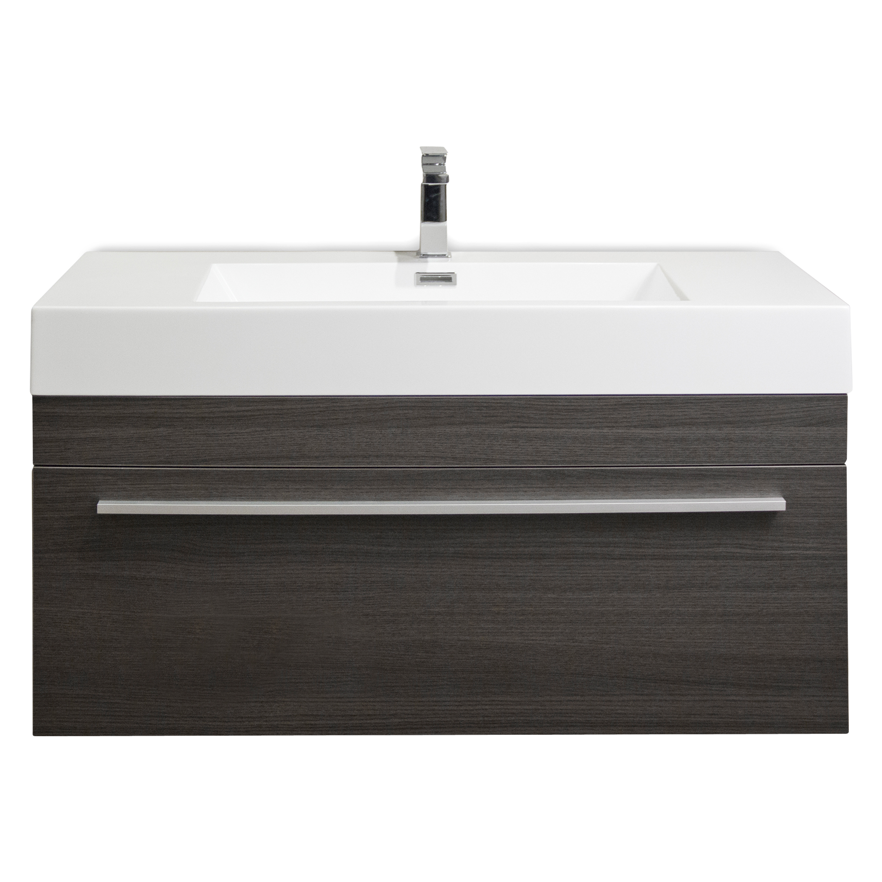 VANITY: The versatile design of the Rhythm vanity brings a modern sensibility to the bath.