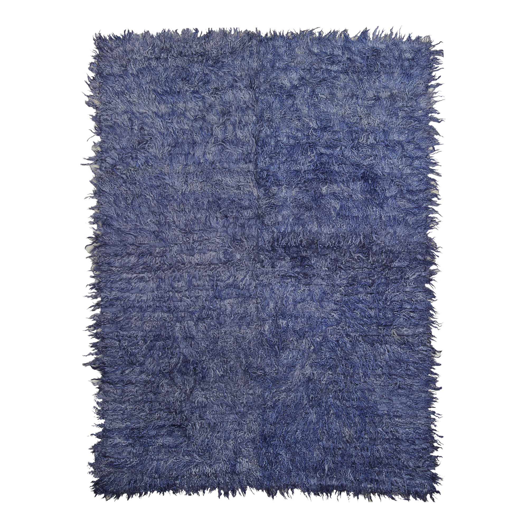 Tulu rugs (pronounced “two-lou”) are thick shaggy silky modern/tribal rugs.