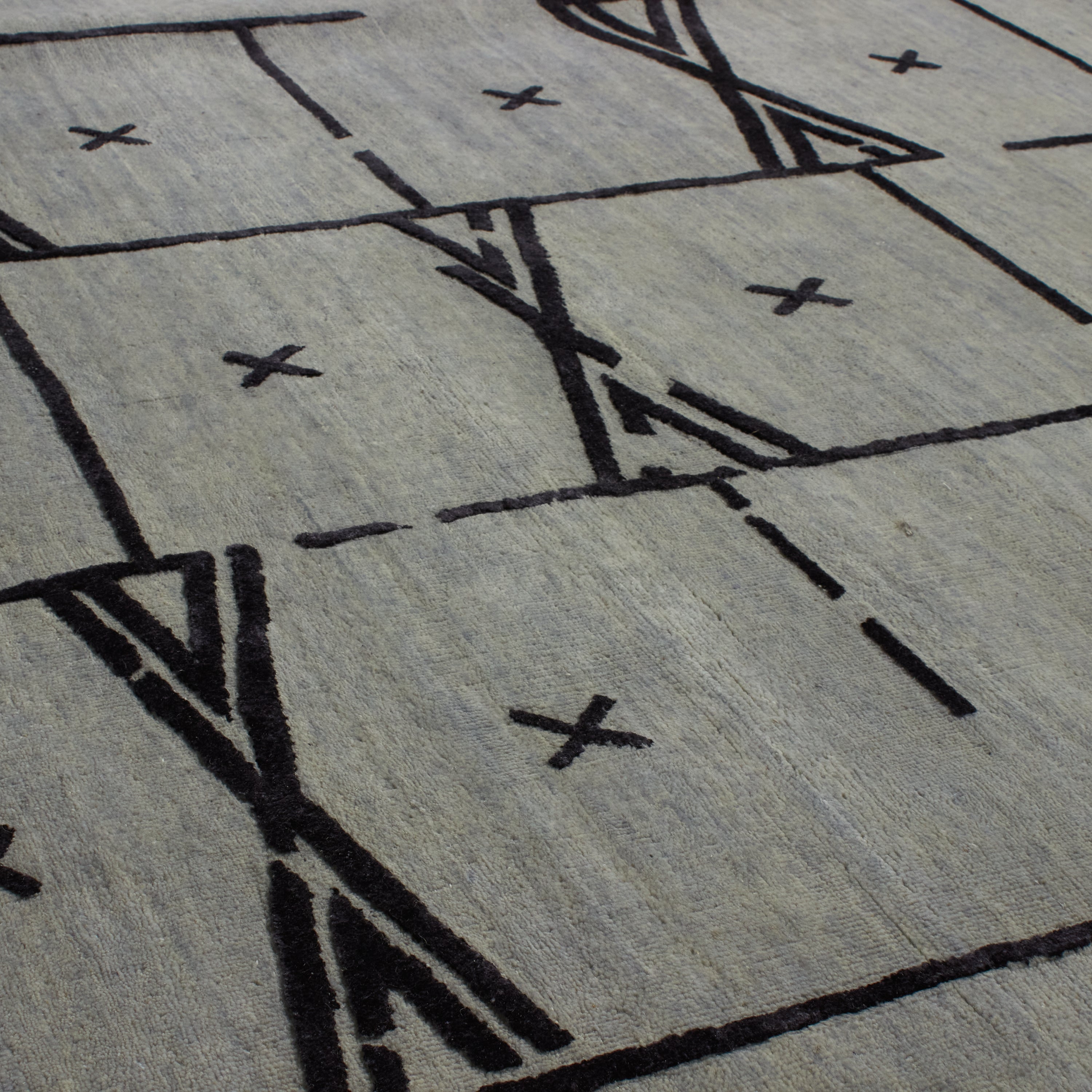 The Vienna Werkstätte Rug Collection honours the early 20th century alliance of artists and designers, known as Wiener Werkstätte, who sought to eliminate the boundary between cr