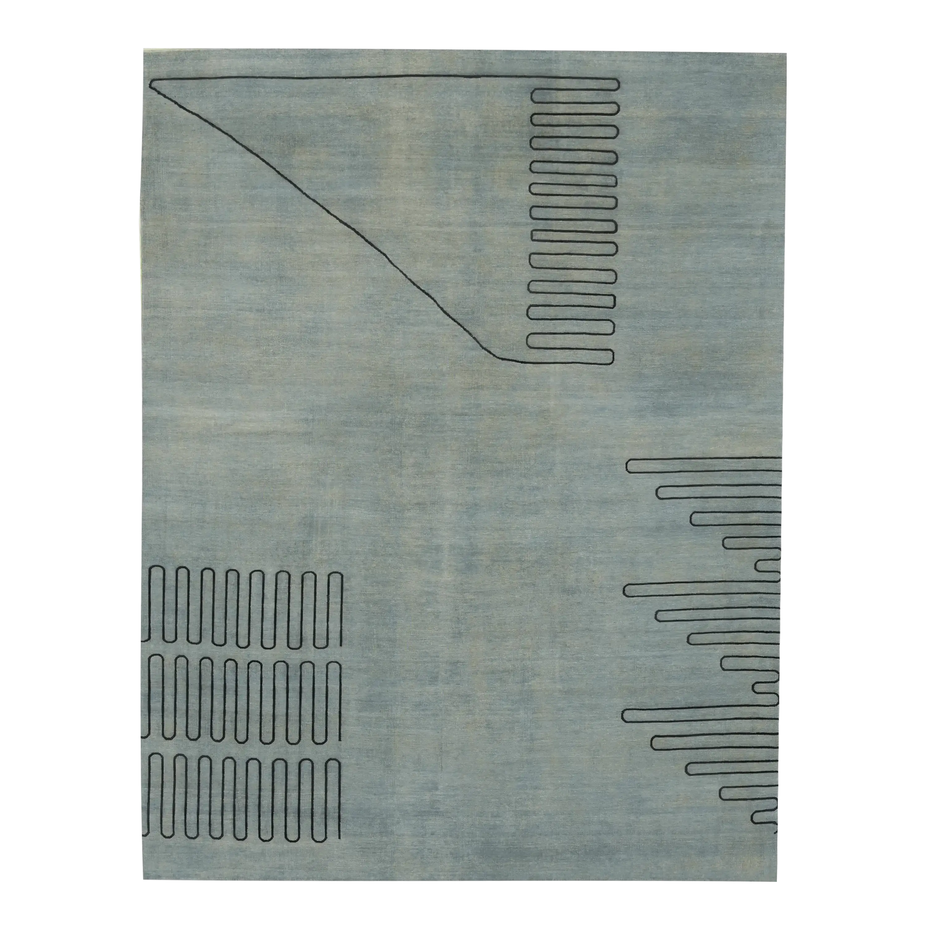 The Tapis Français Collection is an homage to the golden era of rug design, when the most influential modernist painters of the 20th century designed rugs.