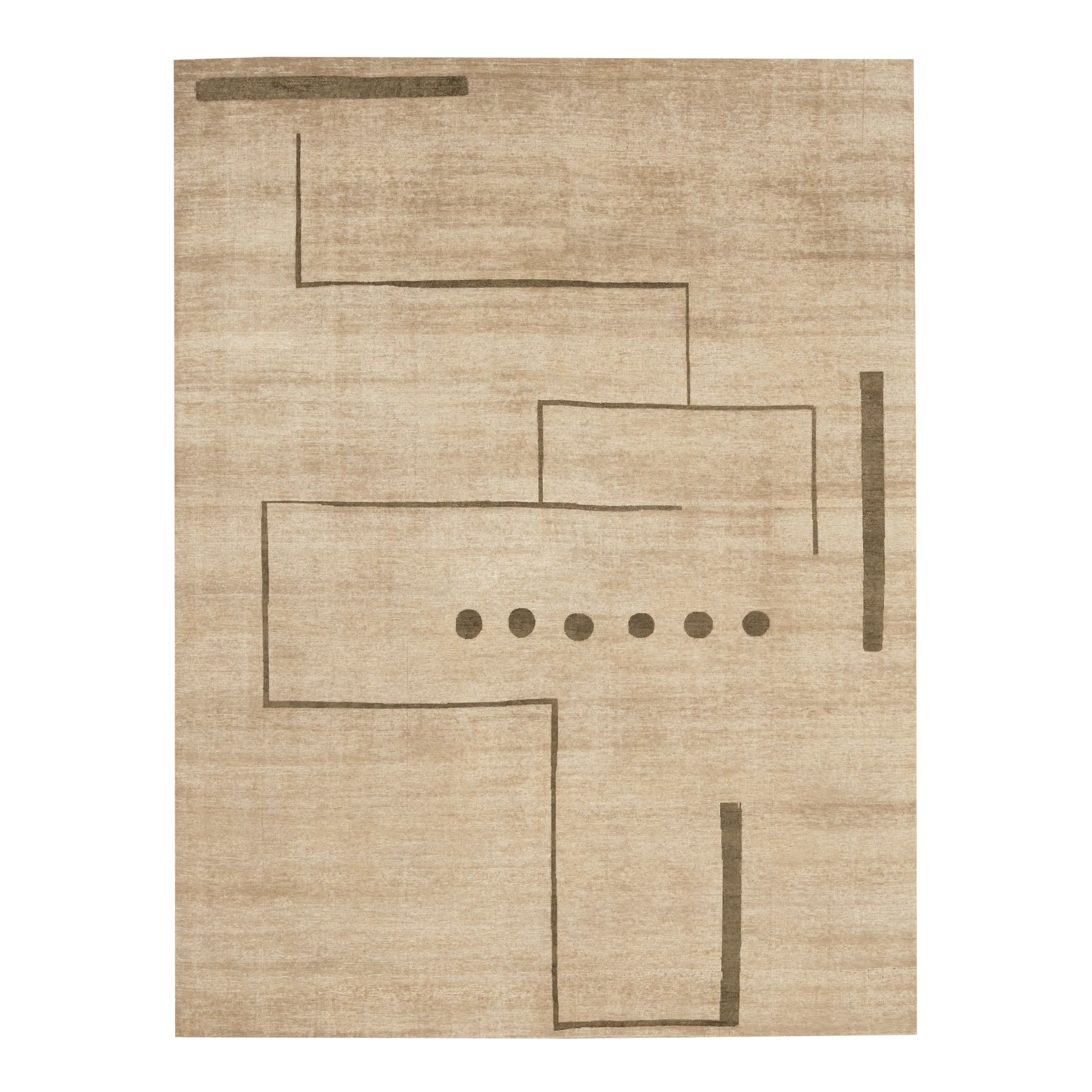 The Tapis Français Collection is an homage to the golden era of rug design, when the most influential modernist painters of the 20th century designed rugs.