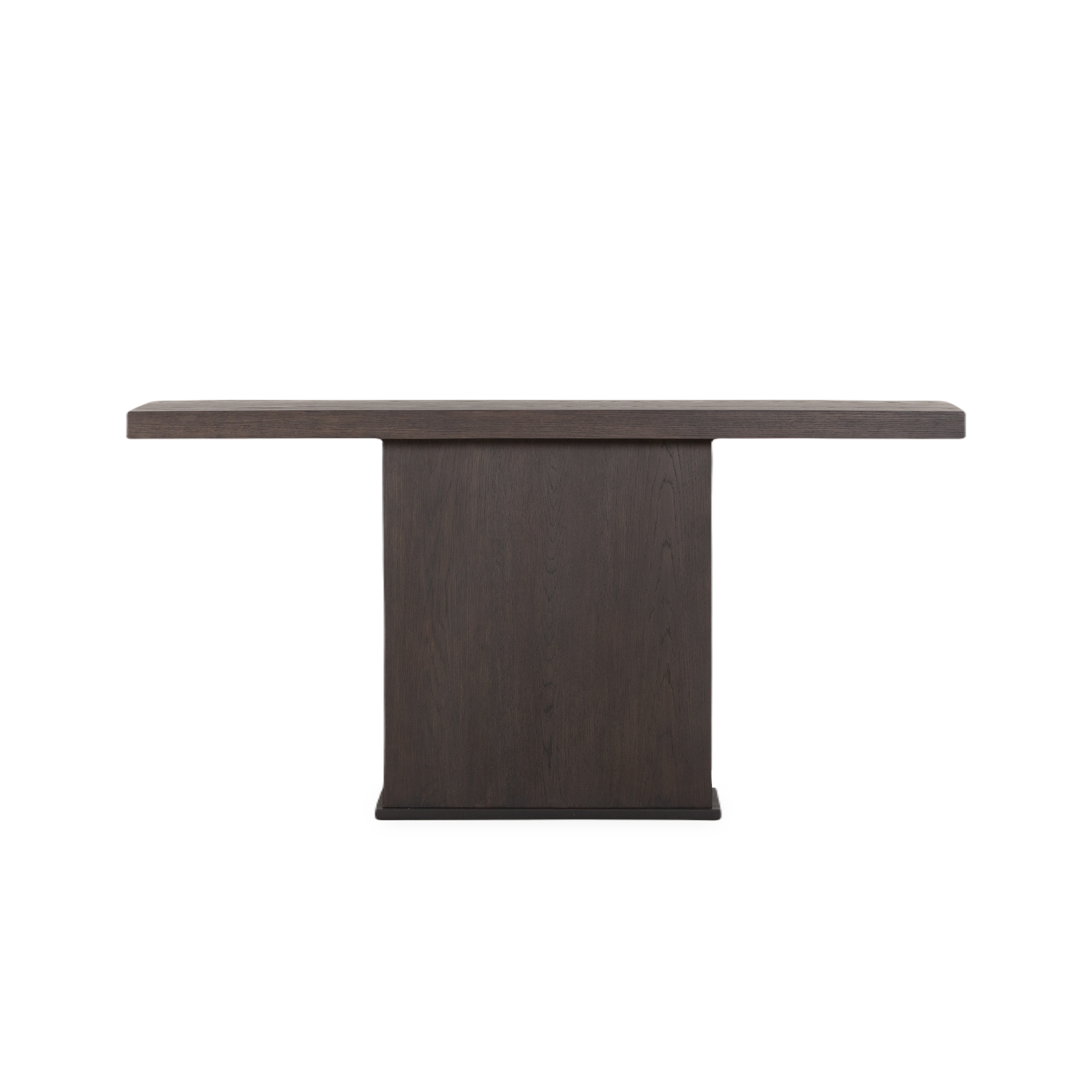 With bold, rectilinear lines and strong proportions, the Altar Console Table is a celebration of the timeless beauty of pure geometry.