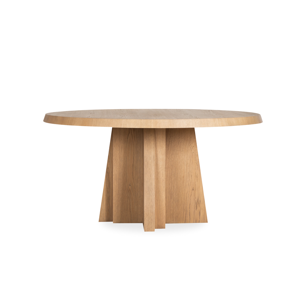 Oblique Round Dining Table