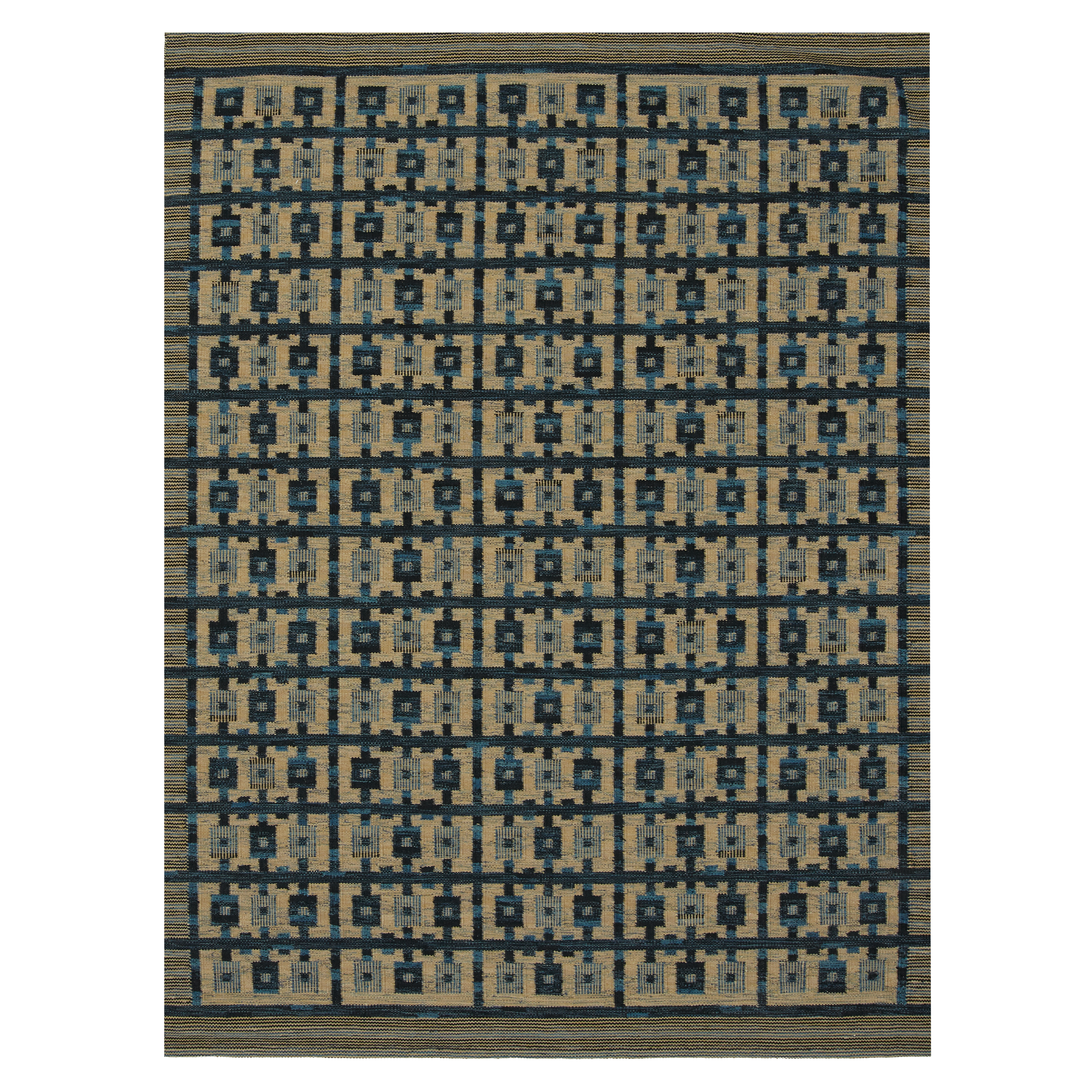 Karlstad Beige/Blue