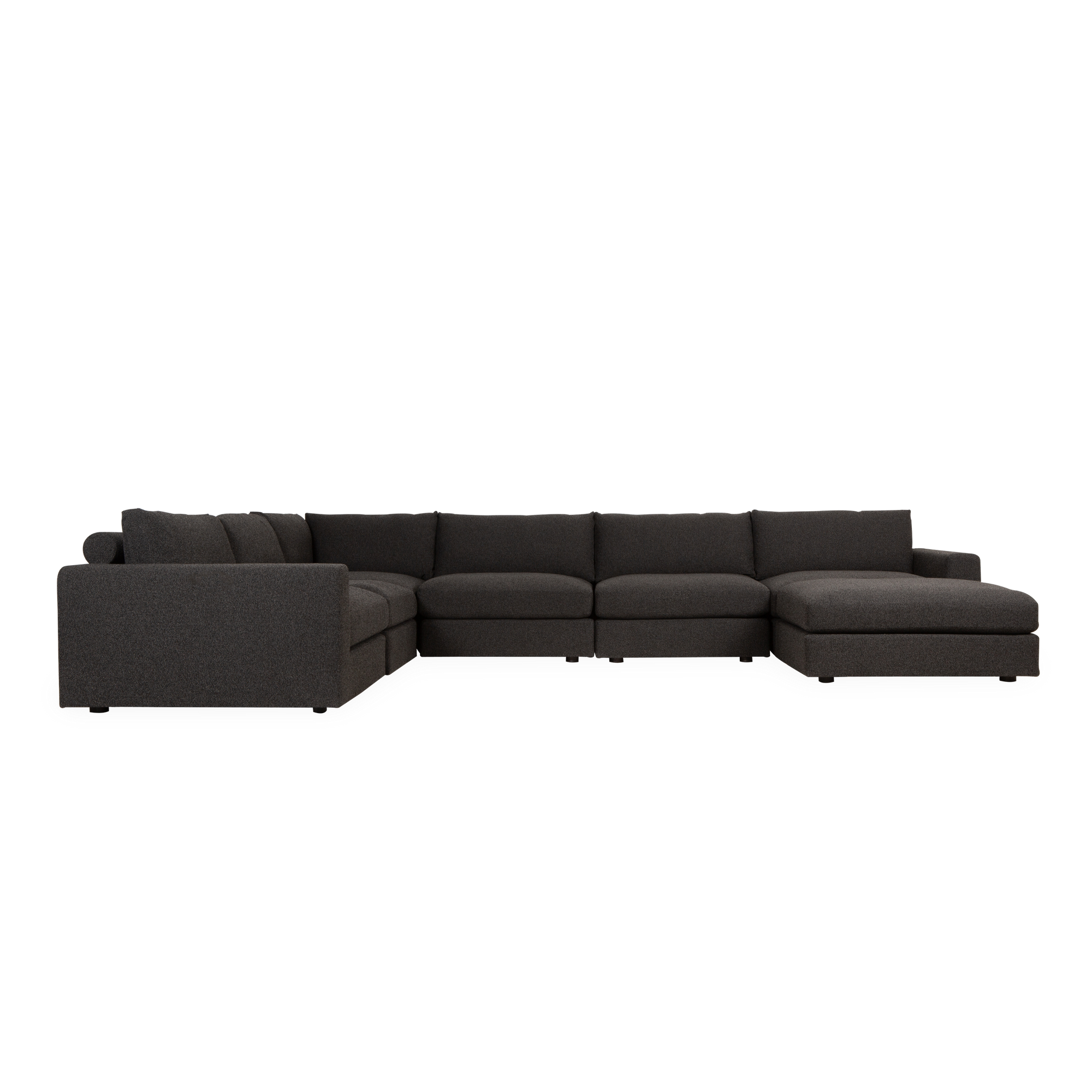 Step into a realm of timeless sophistication with our Colonna Modular Sectional—a tribute to iconic Italian design.