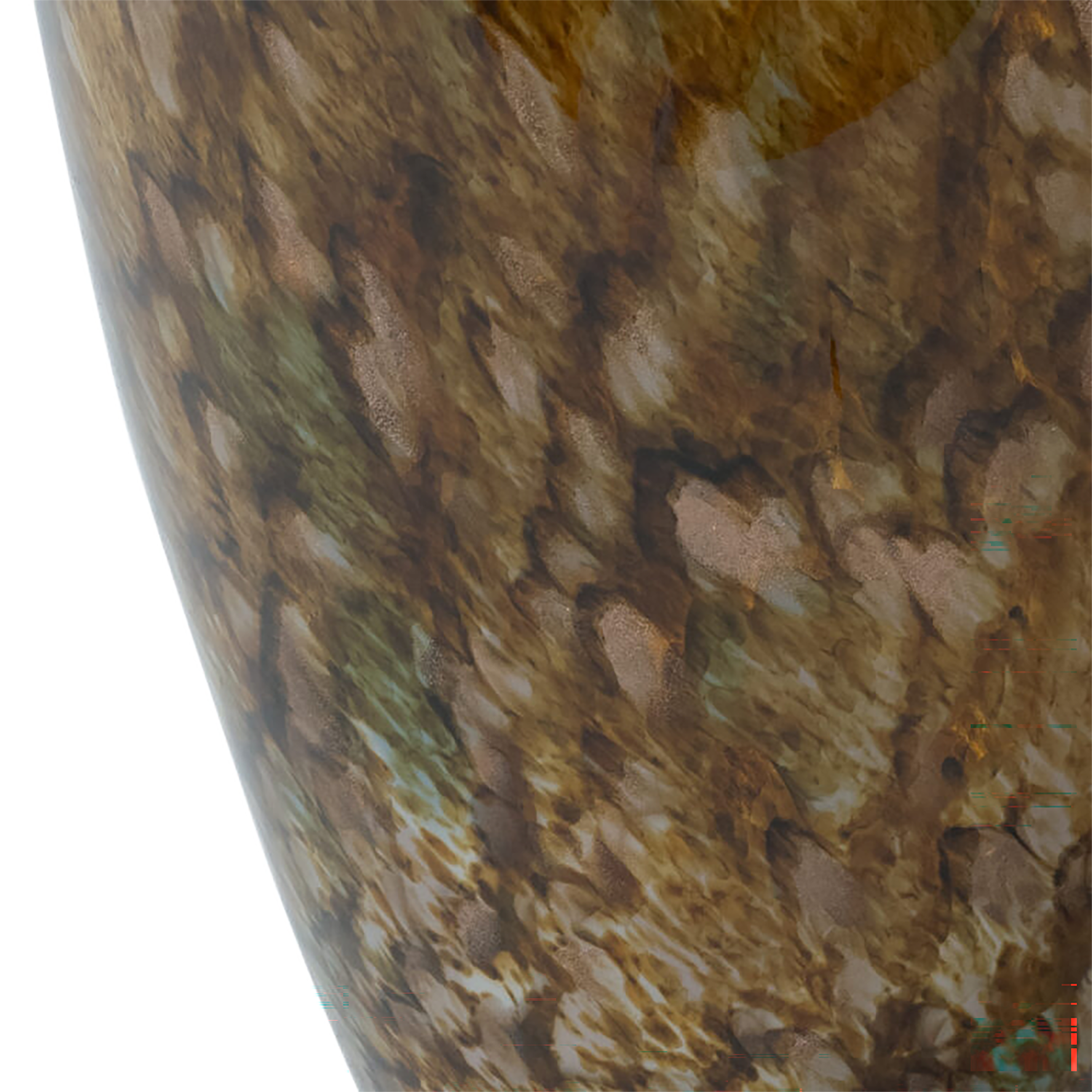Dappled Glass Vase