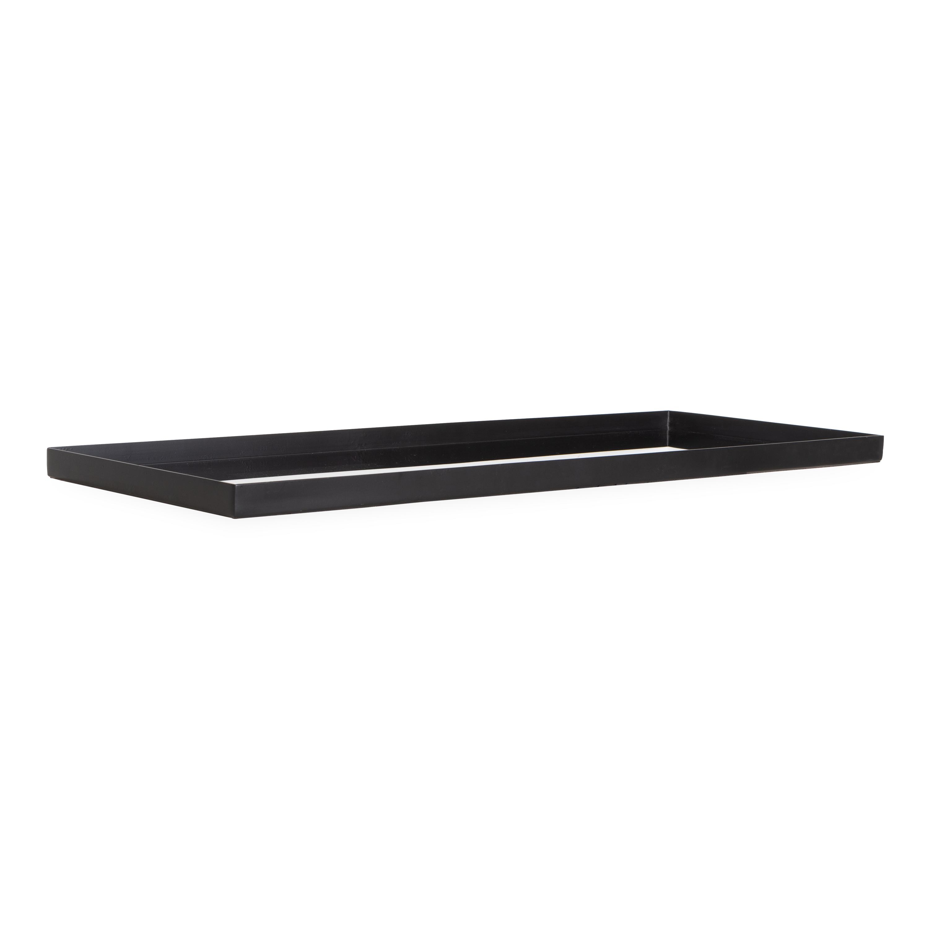 Characterized by its confident presence and its luxurious build quality, the Reflect Long Rectangular Tray is defined by its clean, sharp lines and its elevation of simple forms.