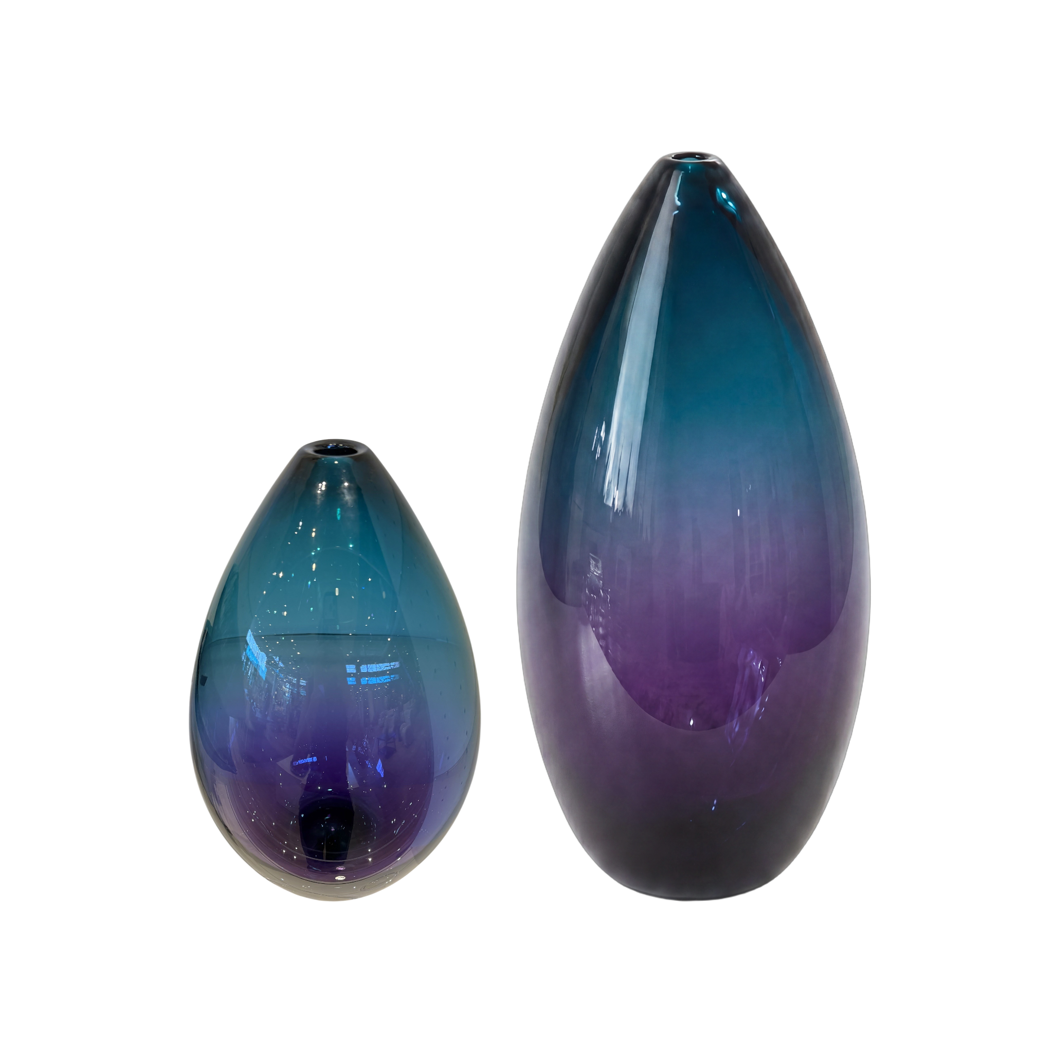 Ombre Glass Vase