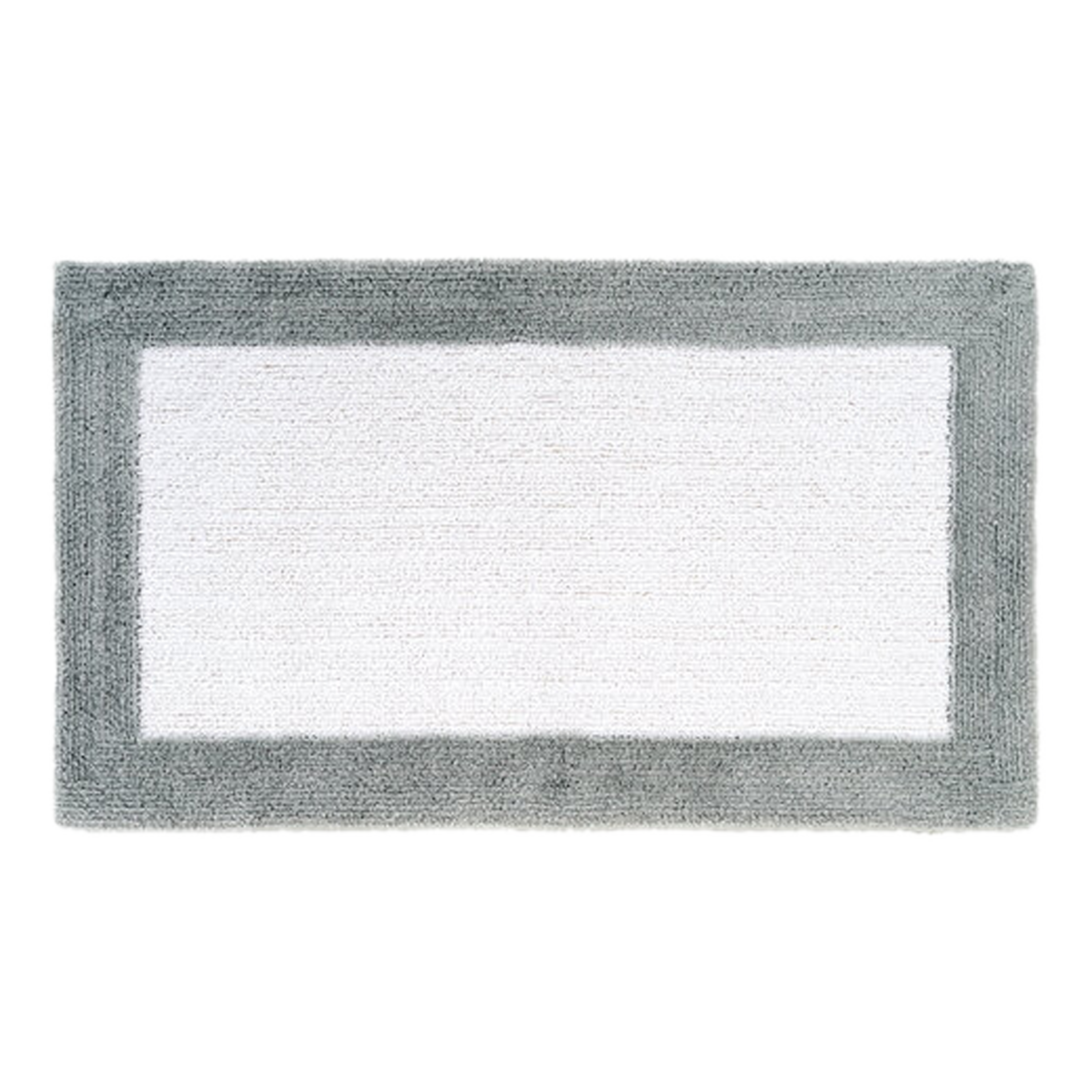 The Origine bath mat features a two-tone colourway in a simple border design that will add a contemporary feel to any bathroom.