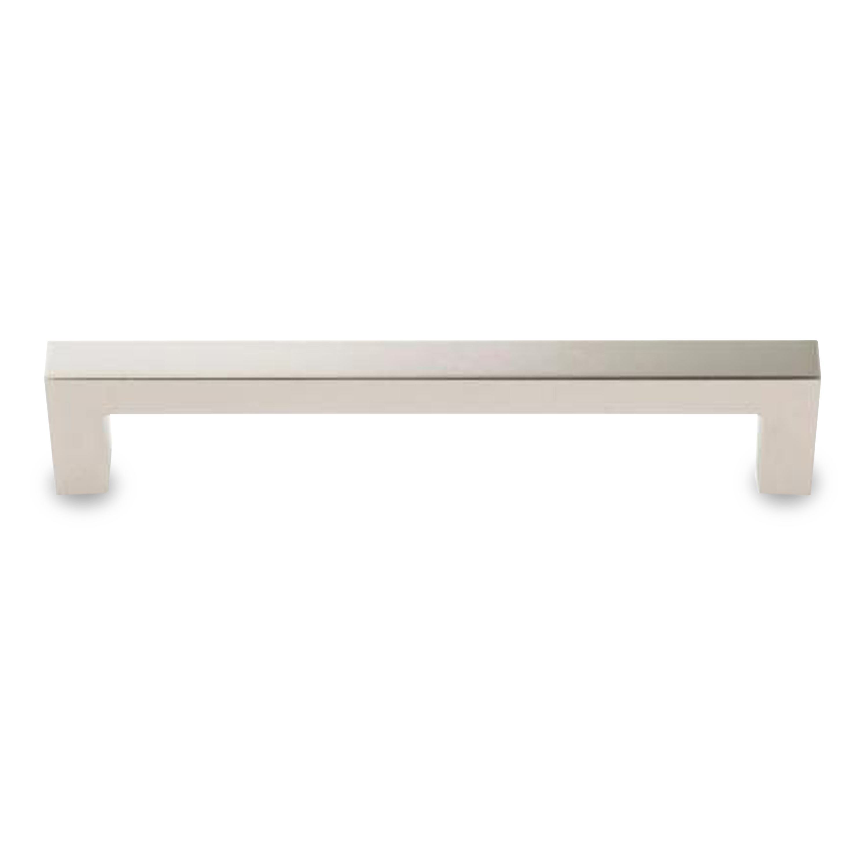 A simple flat rectangular pull with a seamless and modern design.