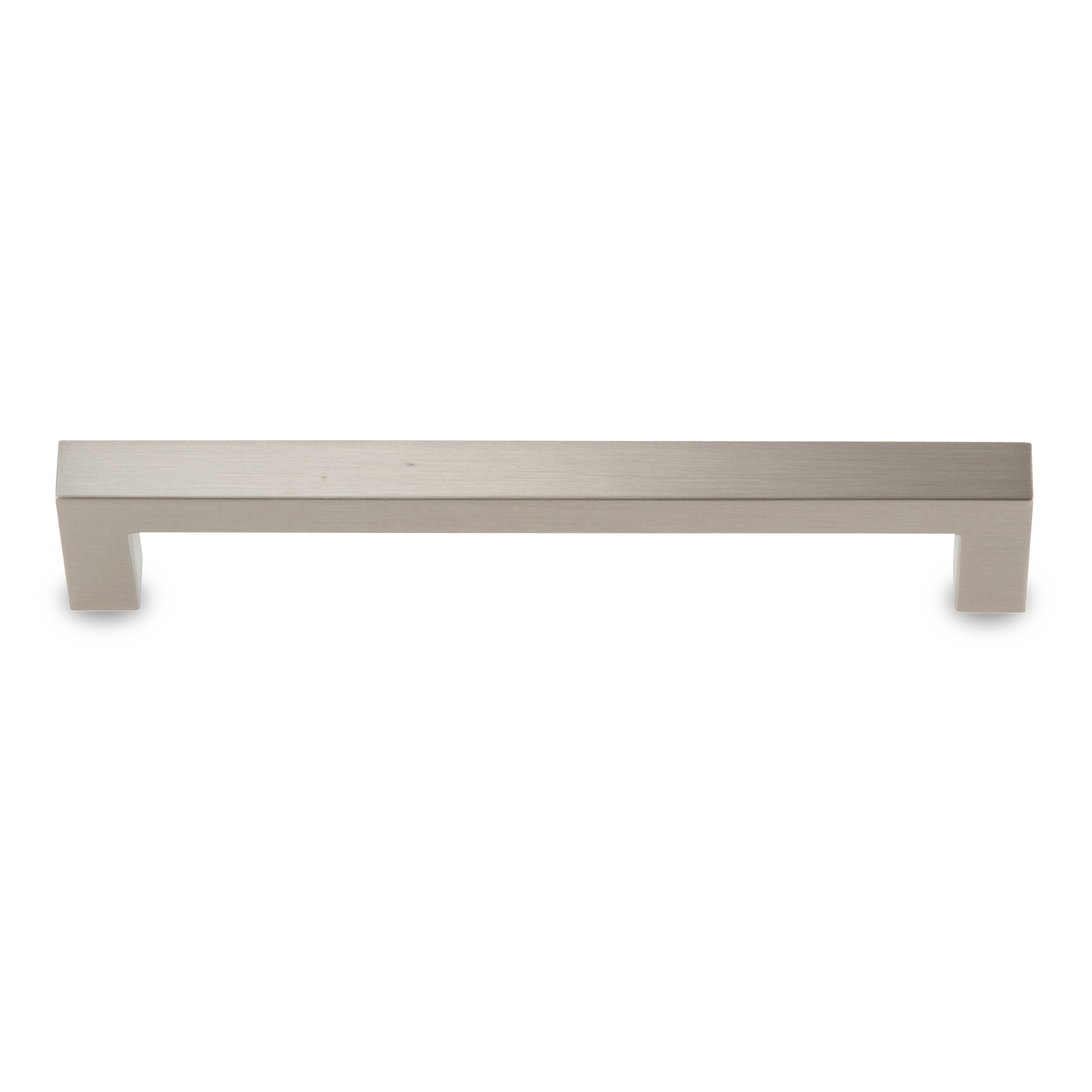 A simple flat rectangular pull with a seamless and modern design.