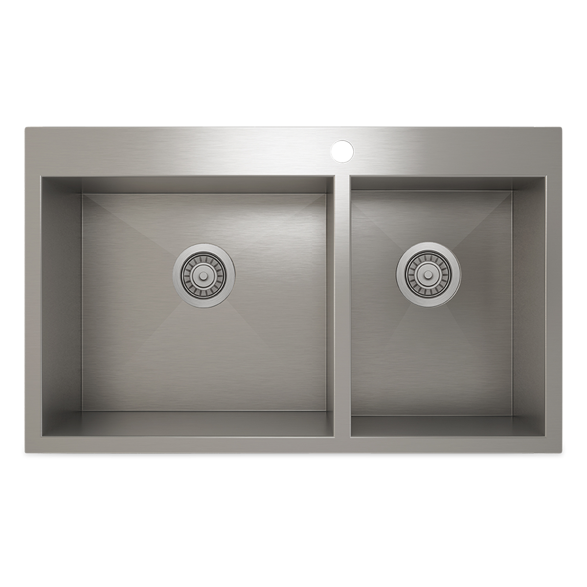 Chand 3320.9 Sink (Top-Mount) - Stainless Steel