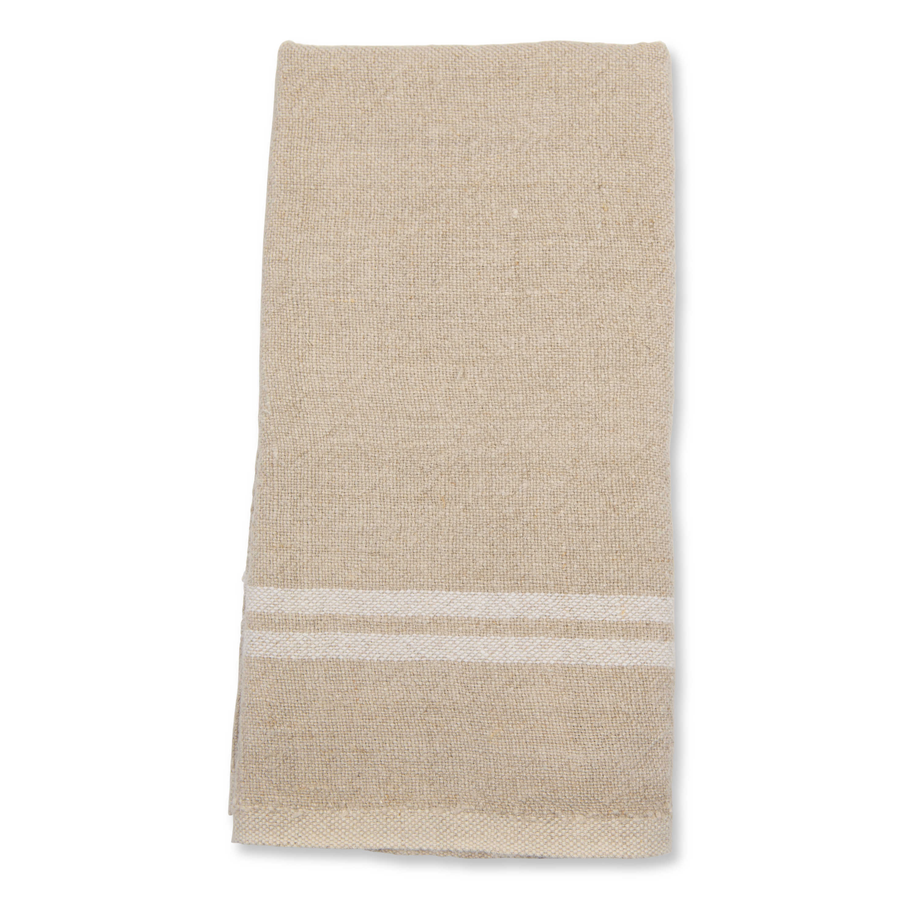 The Vintage Linen Towels are finely crafted French tea towels that can perk up a kitchen towel rack, line a bread or picnic basket, or nestle the arm of a pitcher of your favourite