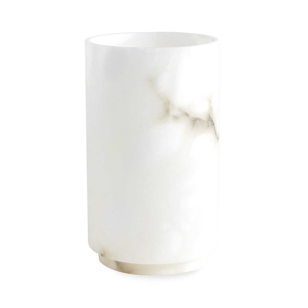 Alabaster Cylinder Vase