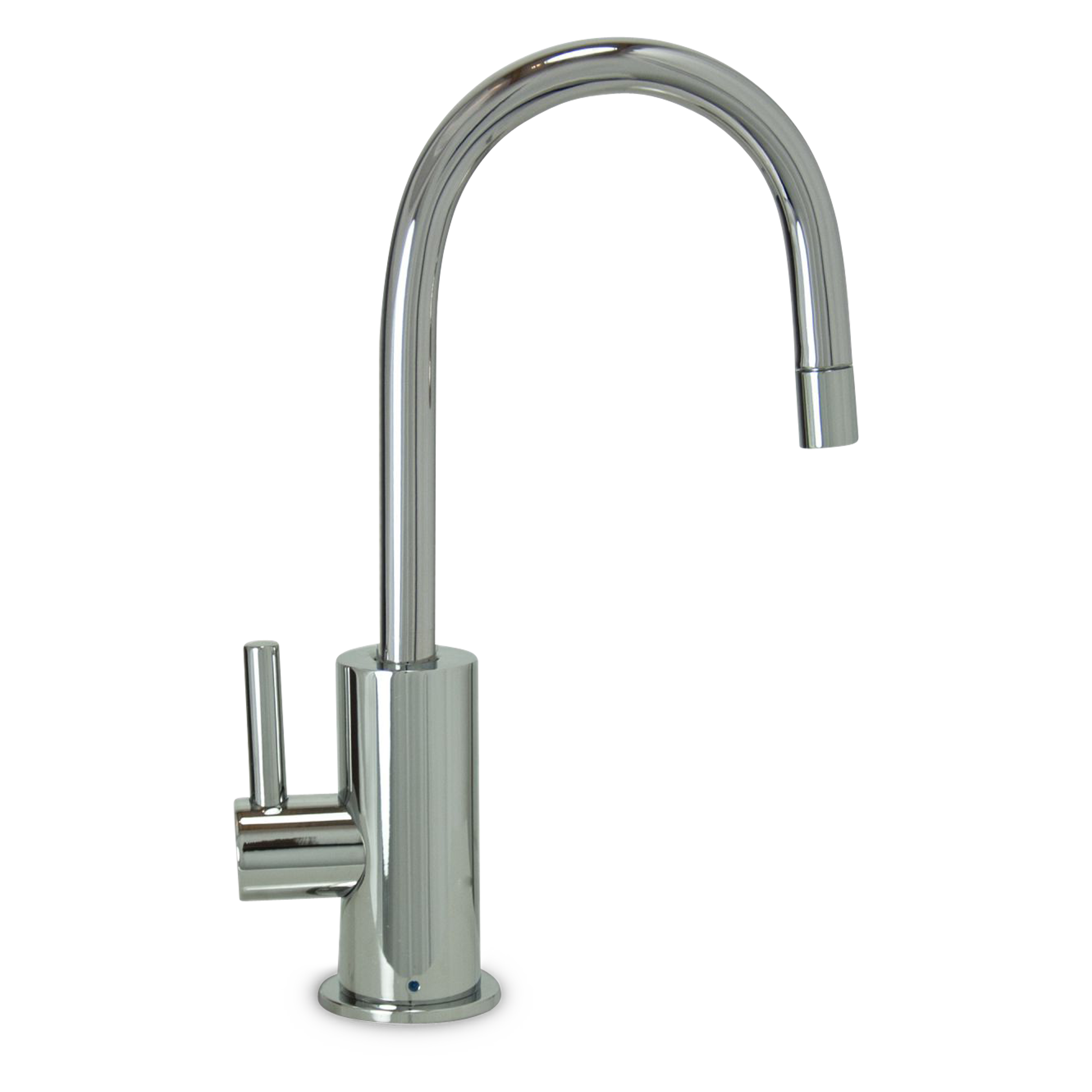 The Linea II filter tap is a seamless, modern, cold water dispenser.