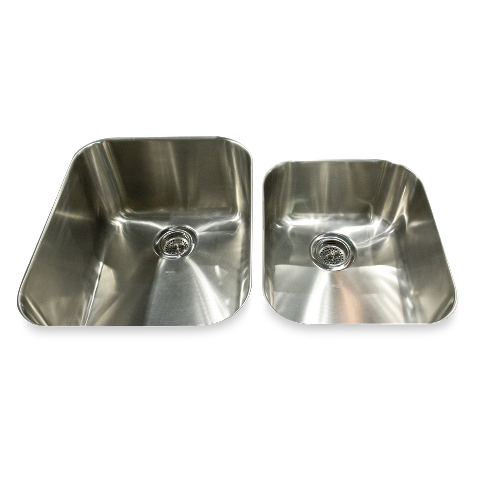 The Troy is an underlount, stainless steel sink.