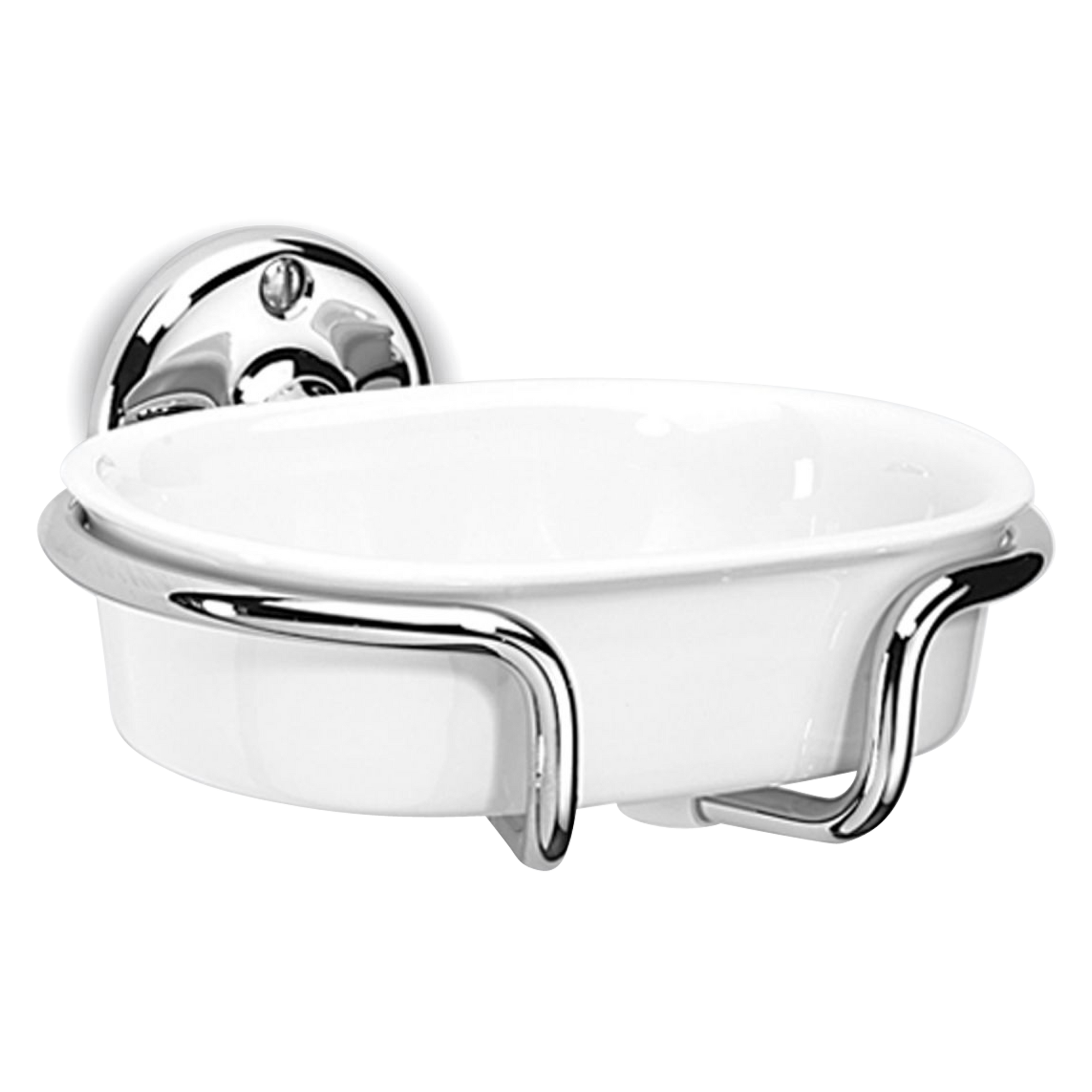 The Novis Soap Dish features beautiful details for a modern or traditional décor.