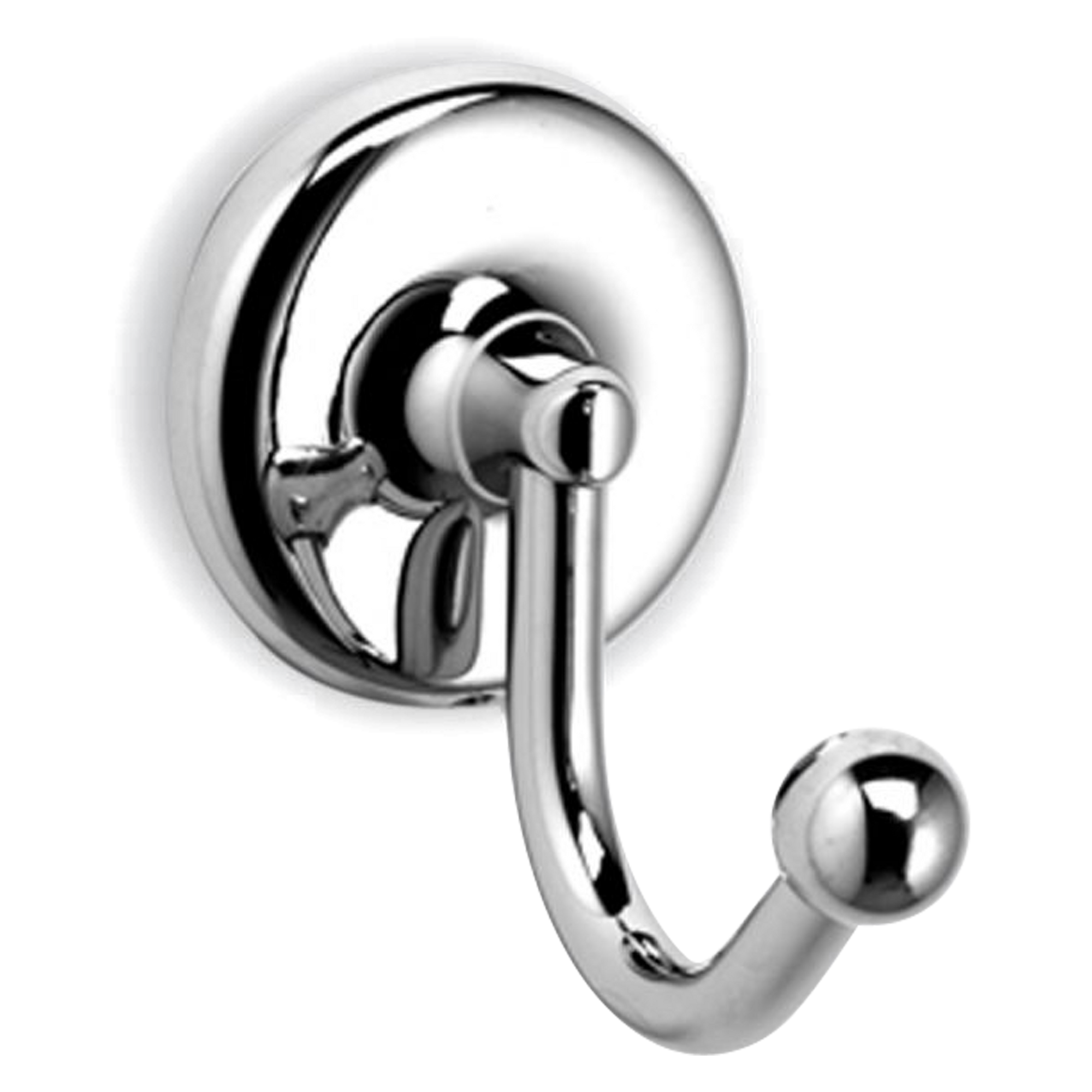 The Samuel Heath Novis robe hook is a classic design with concealed fixings.