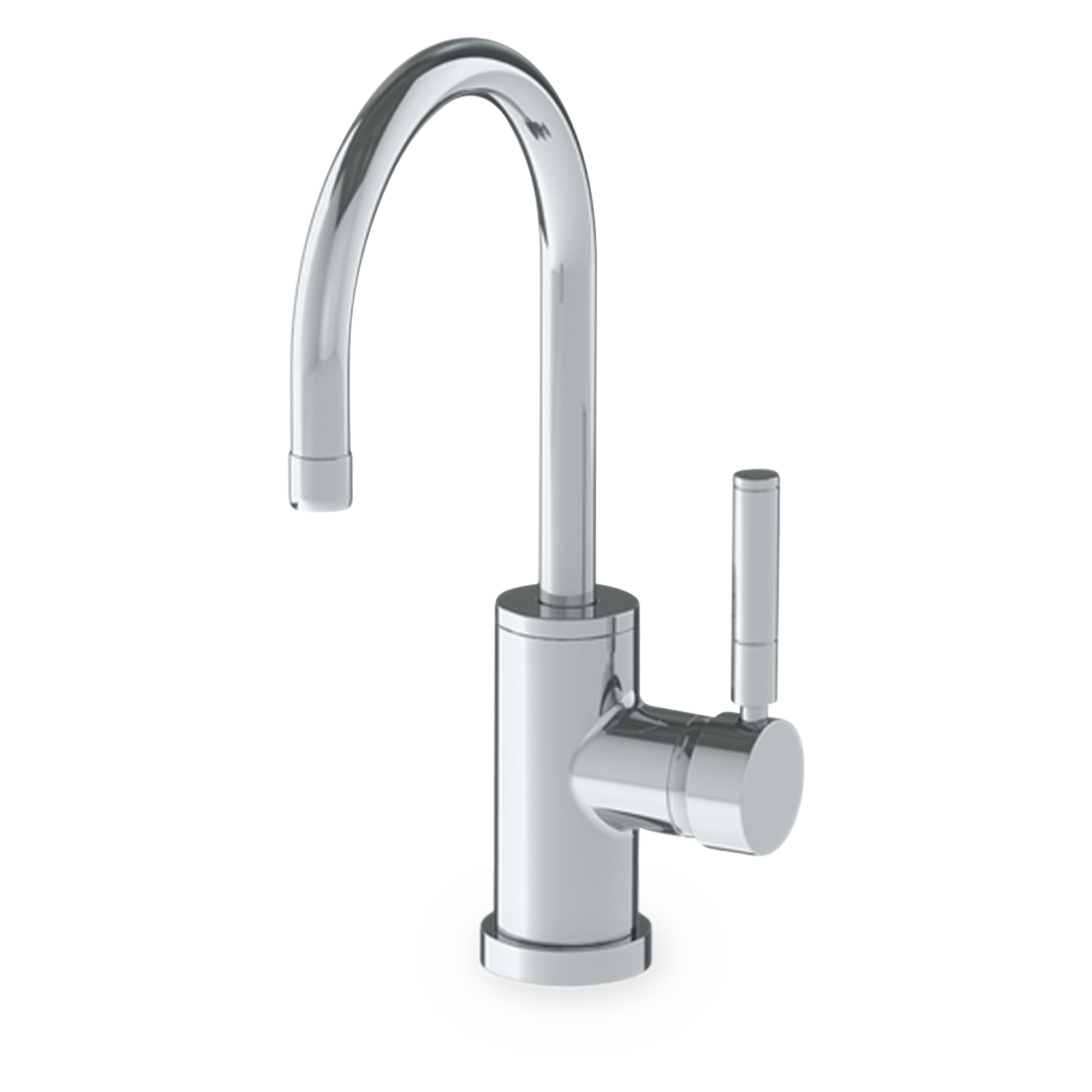A gorgeous single lever bar faucet with clean lines and a gorgeous design.