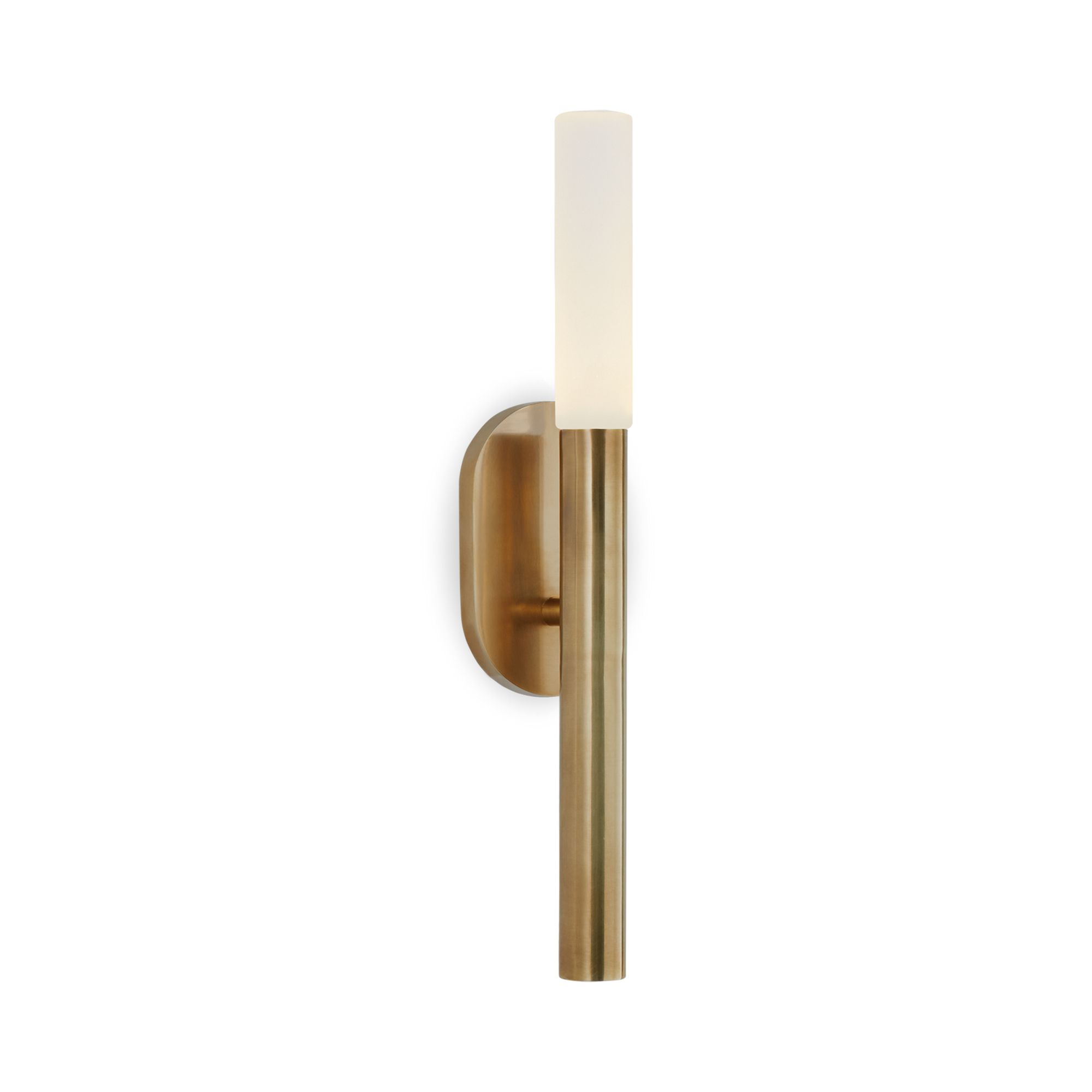 The Rousseau Small Sconce features a distinctive design and soulful vibe.