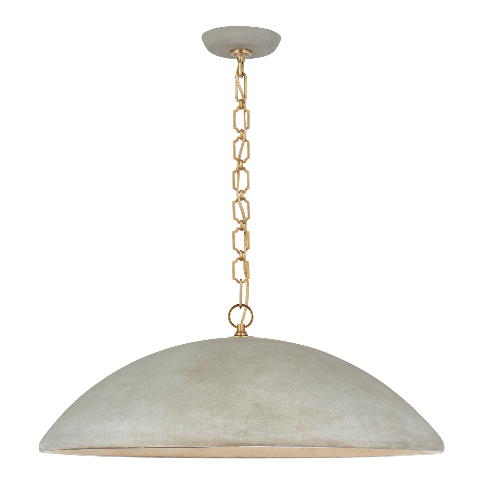 The Elliot Large Pendant Lightoffers a fresh mix of continental and classic style, emphasizing the antiques and collections that create a special setting.